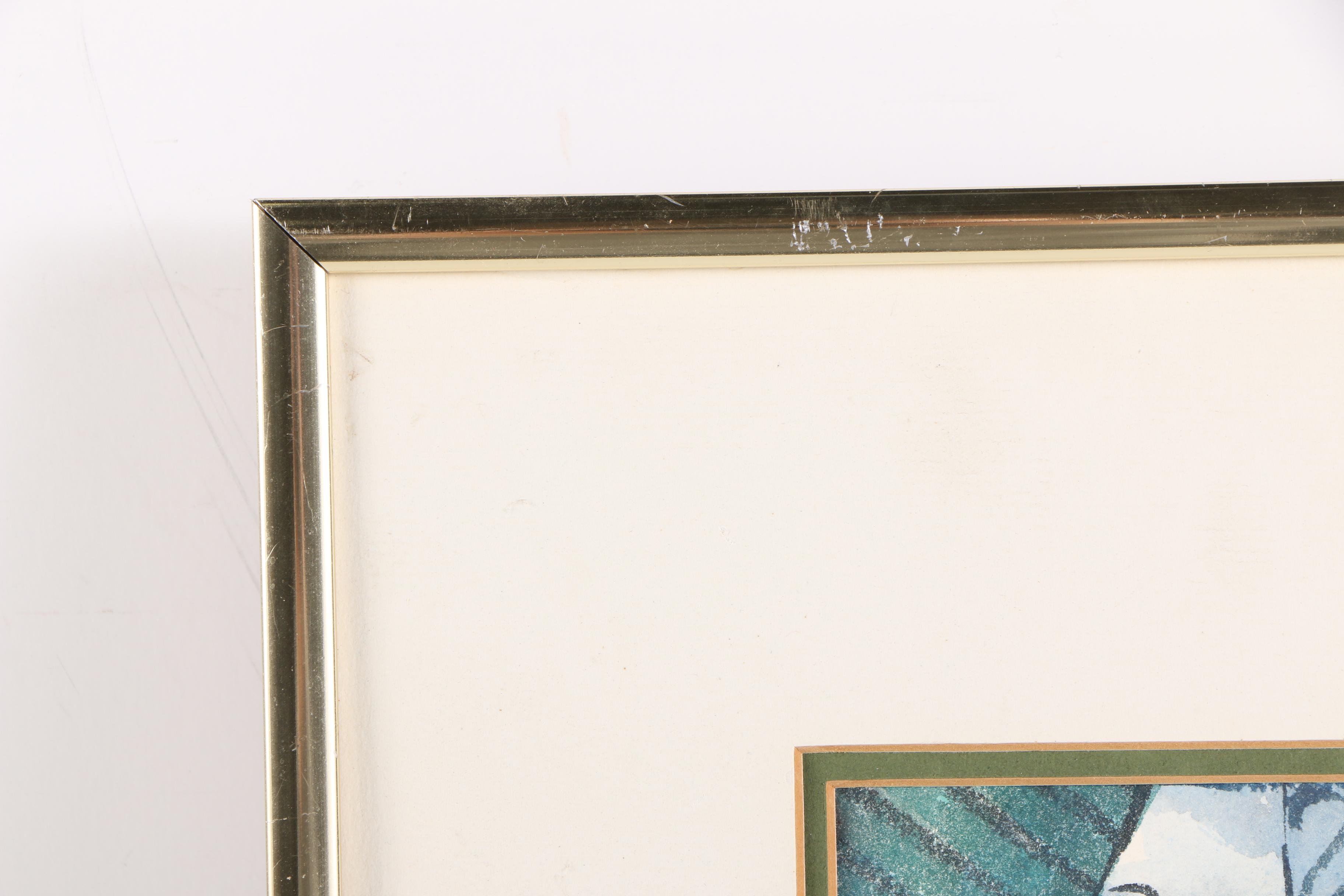 John McCann Watercolor Painting on Paper of New Orleans