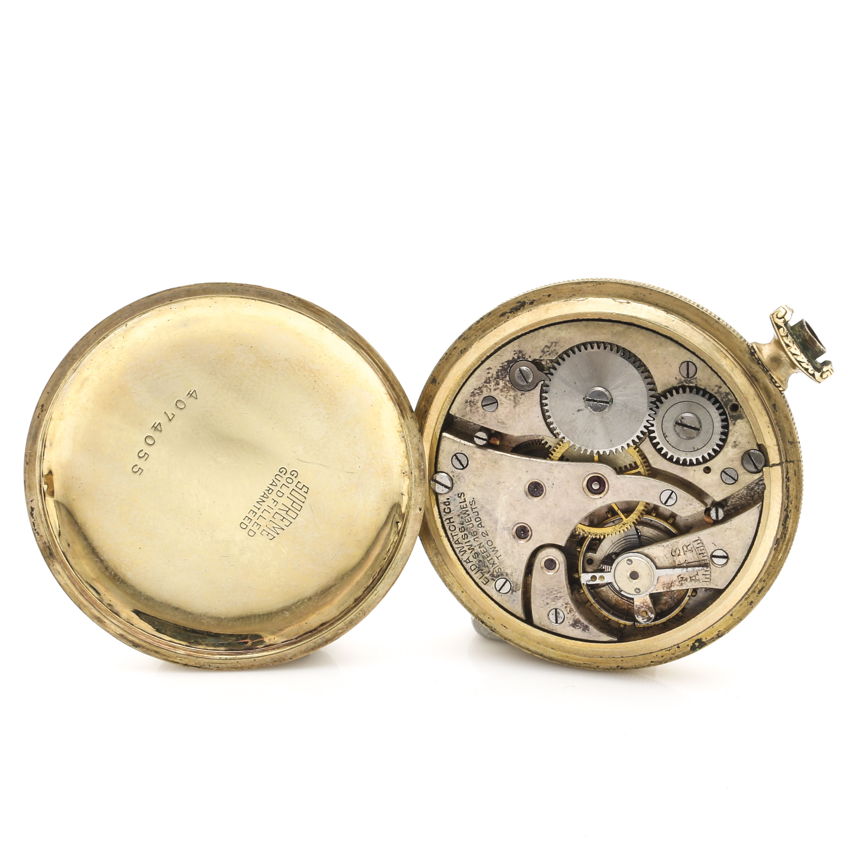 Elida and Illinois Watch Co. Pocket Watches