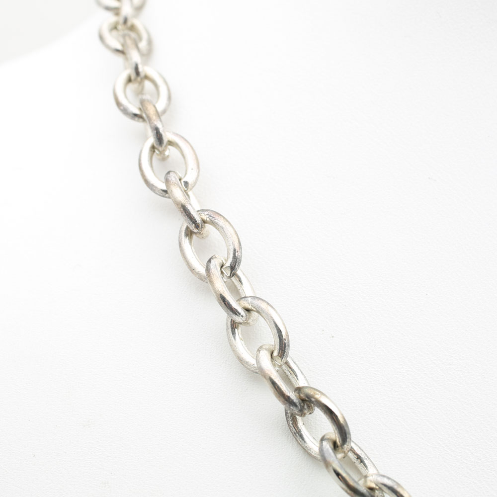 Tiffany & Co. Sterling Silver Charm Necklace