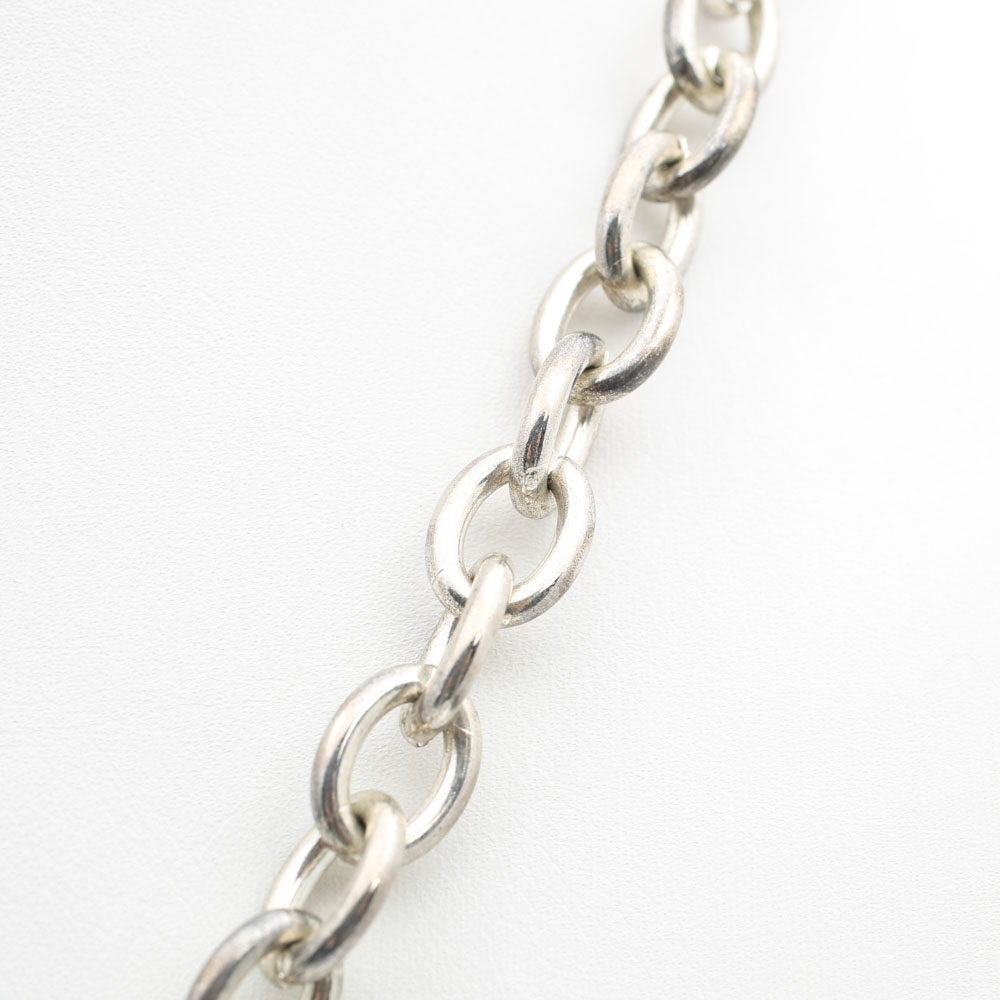 Tiffany & Co. Sterling Silver Charm Necklace