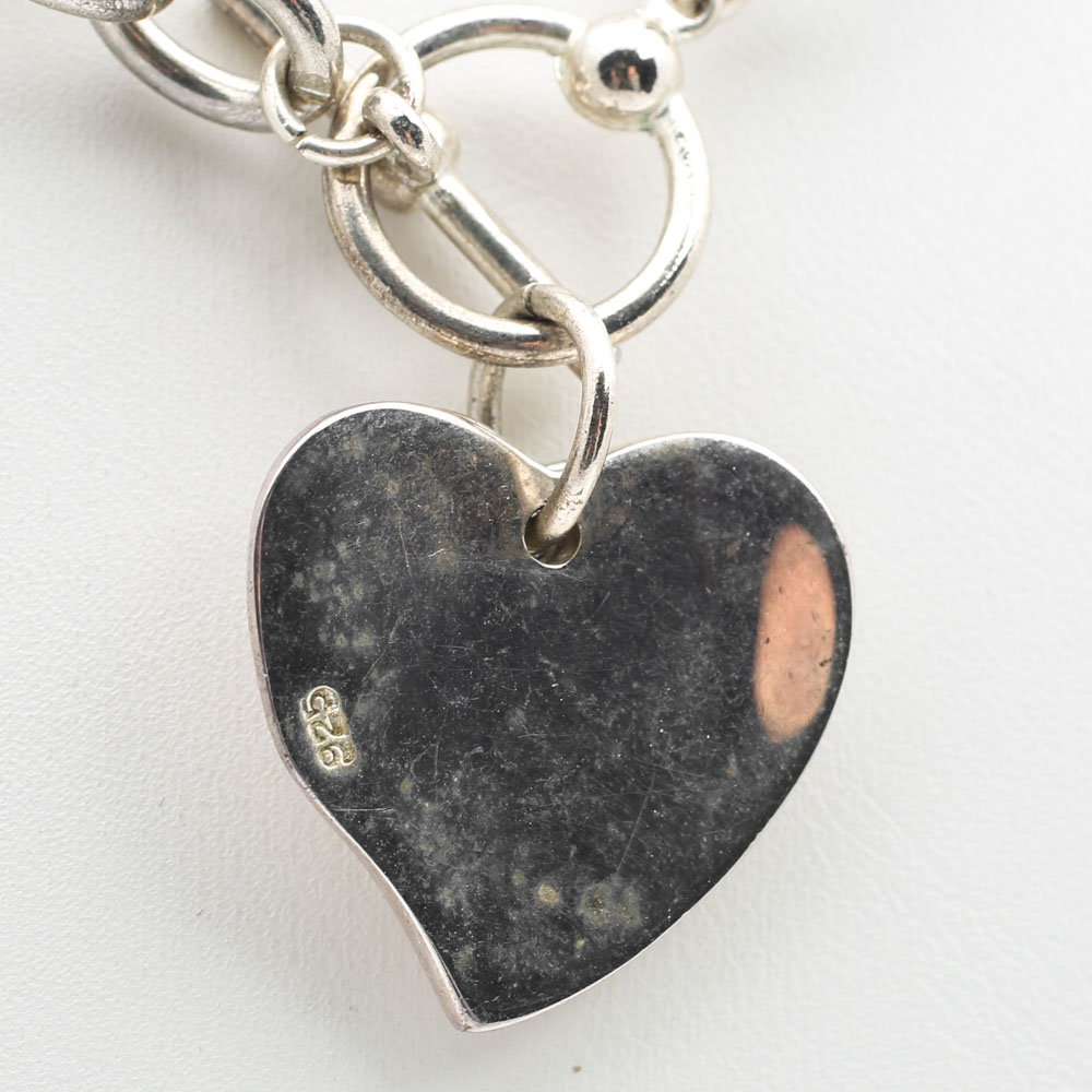 Tiffany & Co. Sterling Silver Charm Necklace