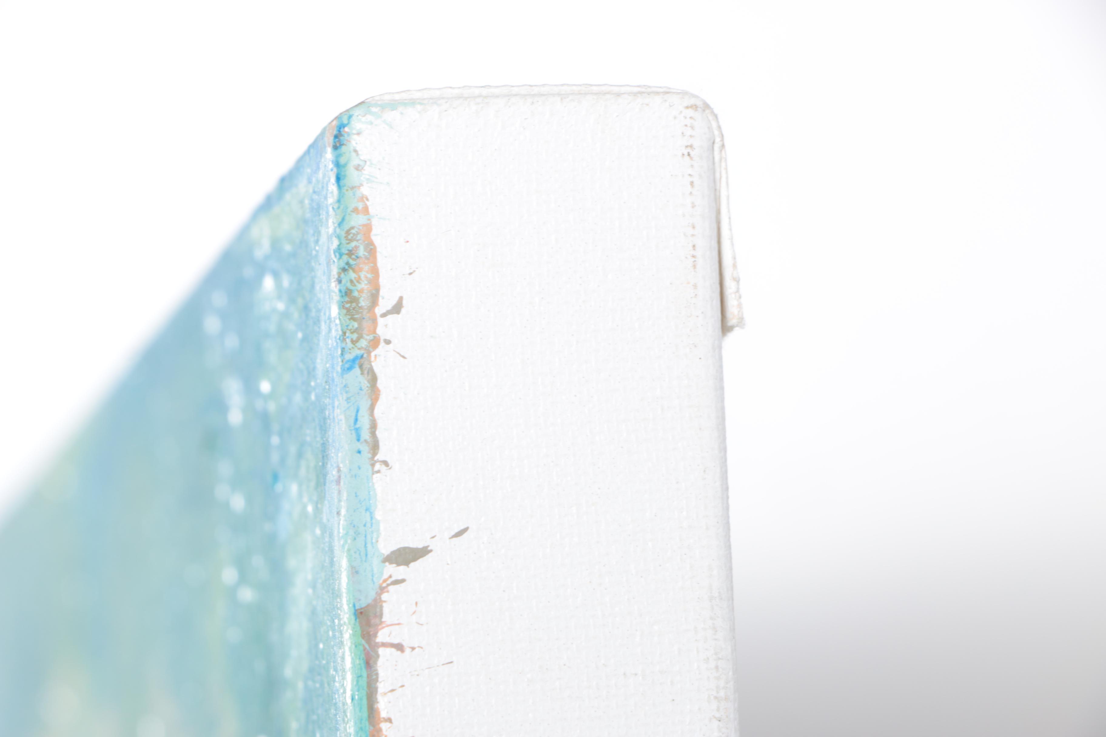 Jacques Lamy Acrylic Painting on Canvas "The Marquises"