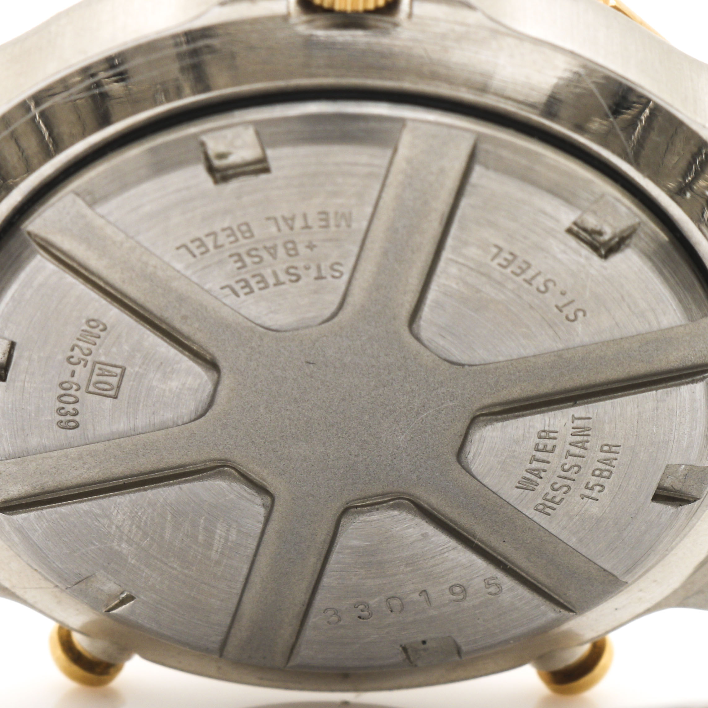 Seiko Two Tone Chronograph Watch