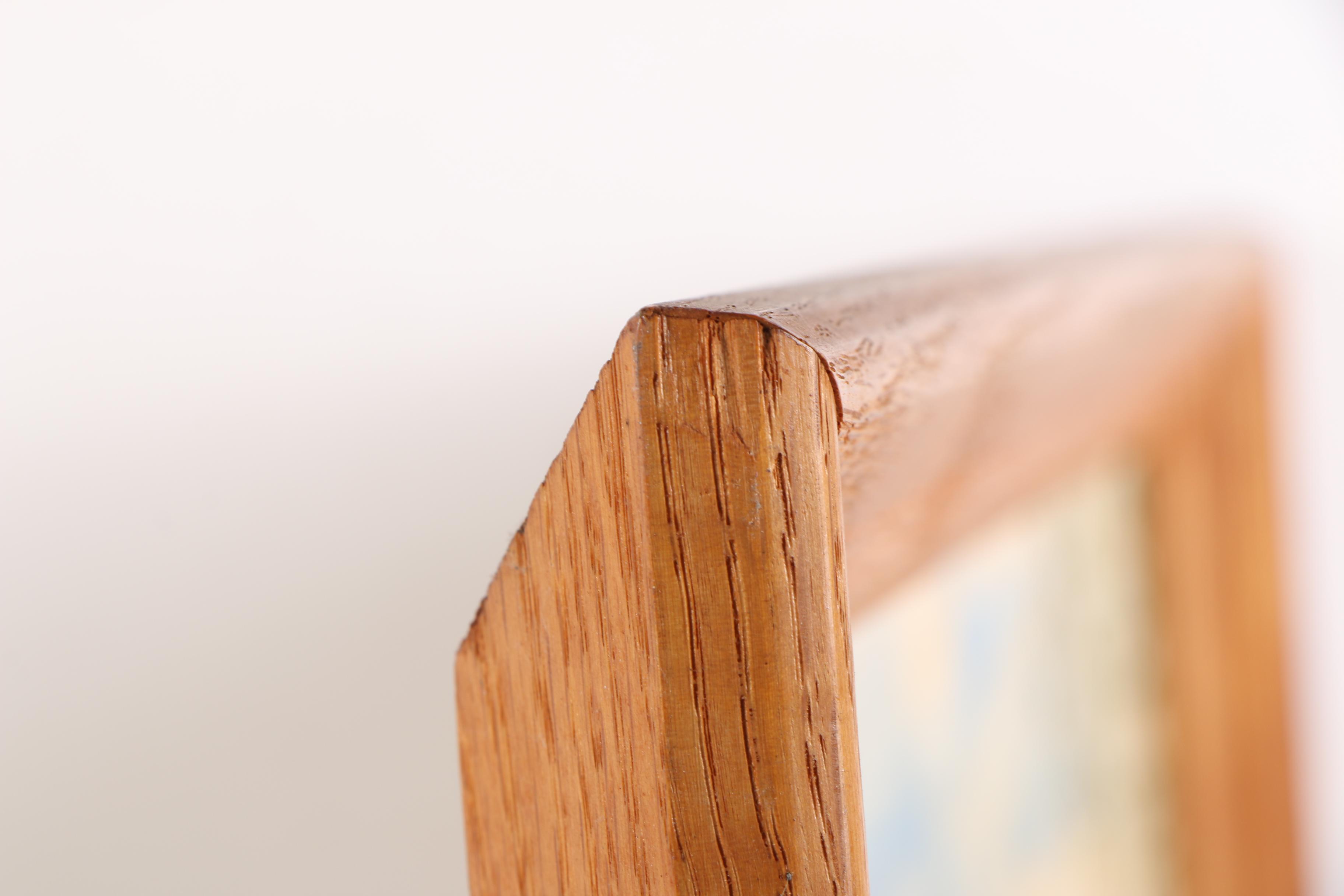 William E. Warren Acrylic Painting on Canvas Board "Campsite Baxter S. P. Maine"