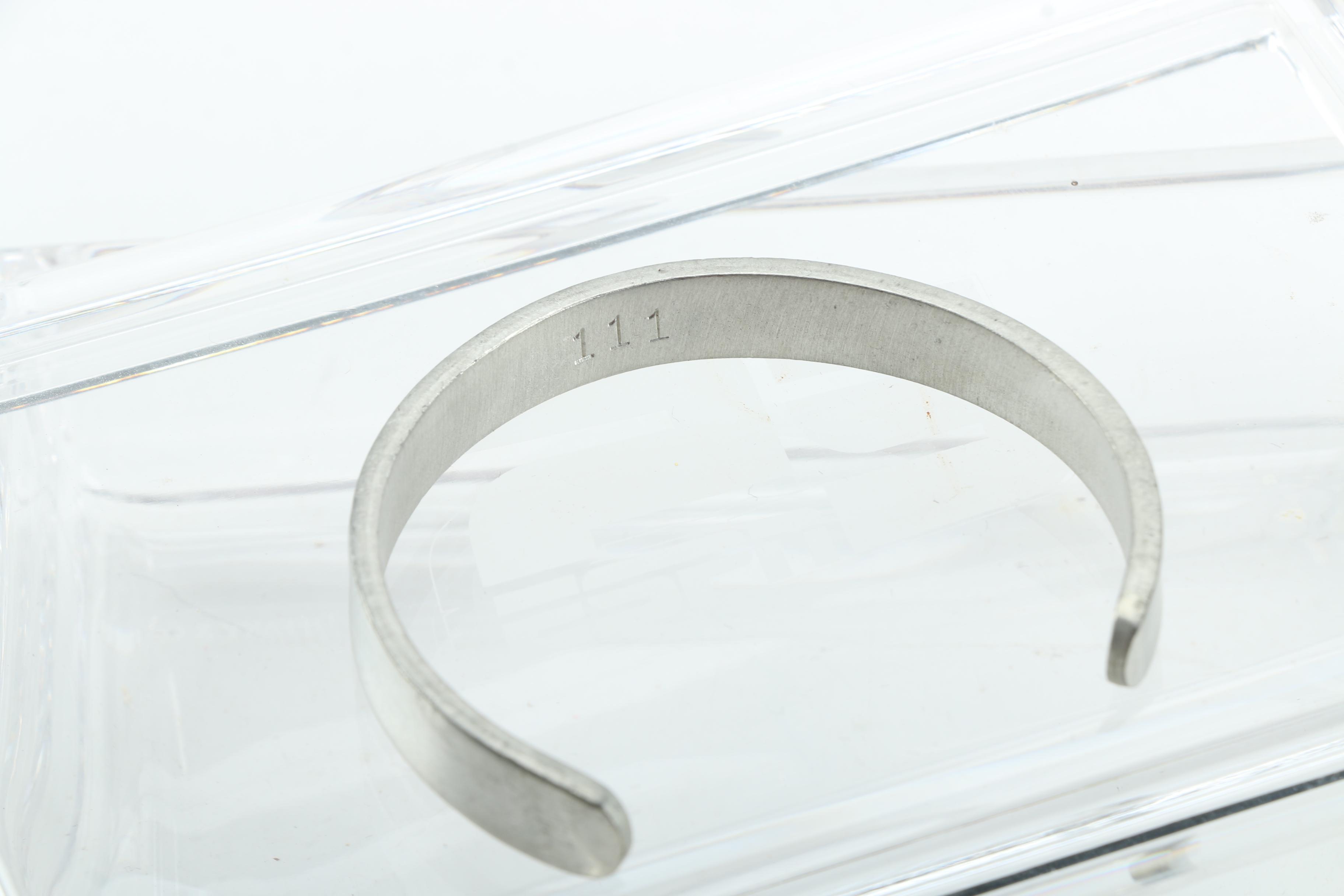 ESPN Glass Box by Tiffany with Metal ESPN Bracelet