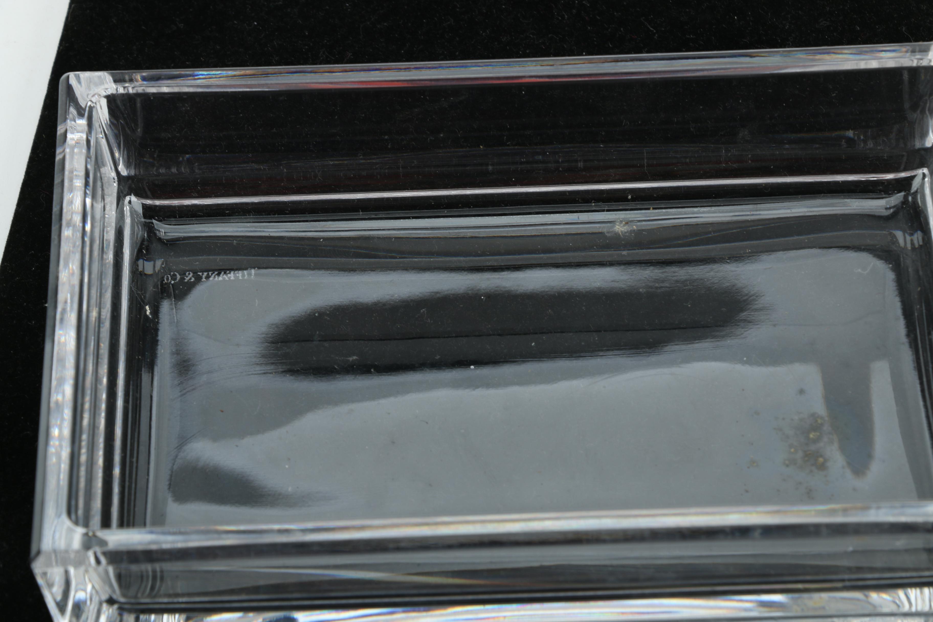 ESPN Glass Box by Tiffany with Metal ESPN Bracelet