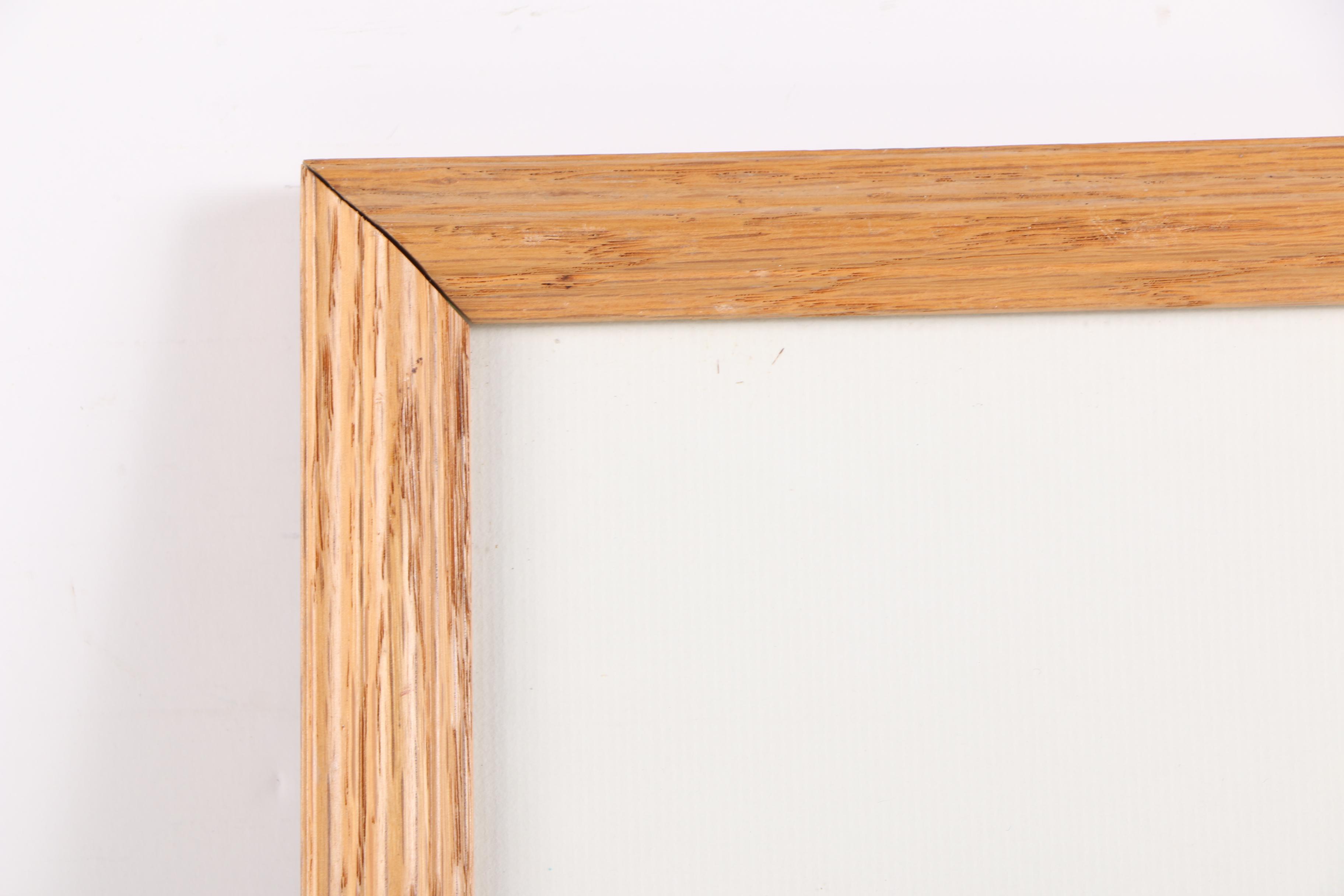 Gail Cleveland Watercolor Painting on Paper of Fisherman Desk