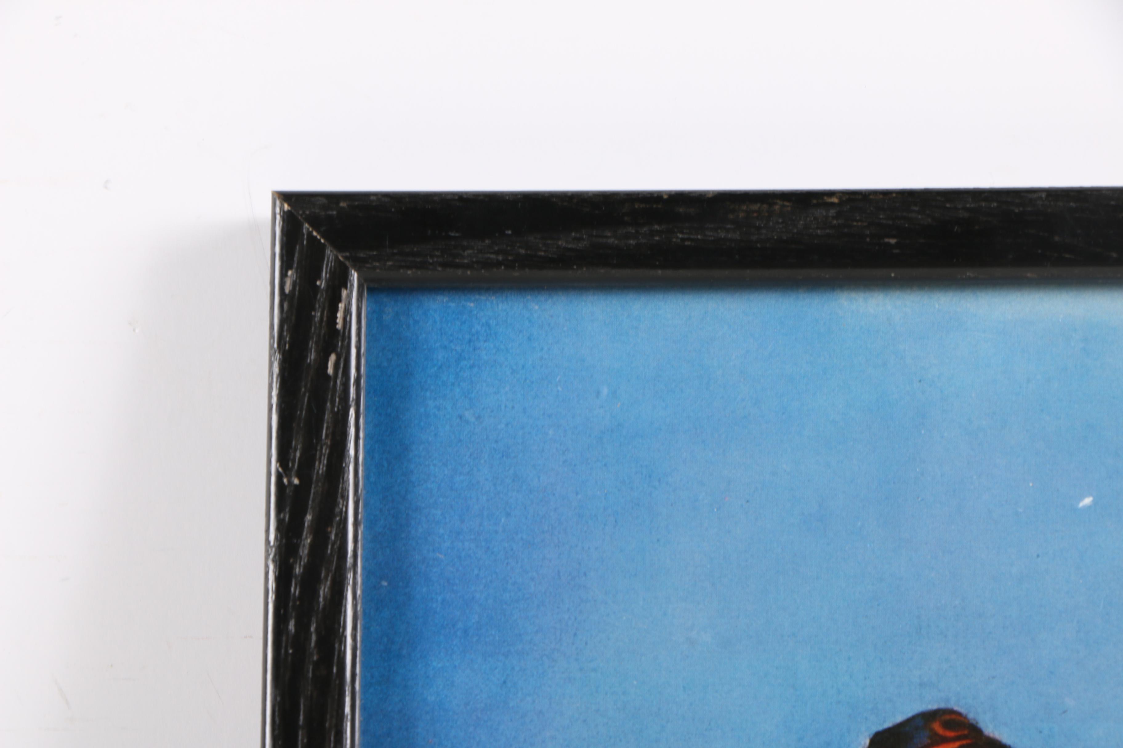 Bob Feller Autographed Offset Lithograph Print on Paper