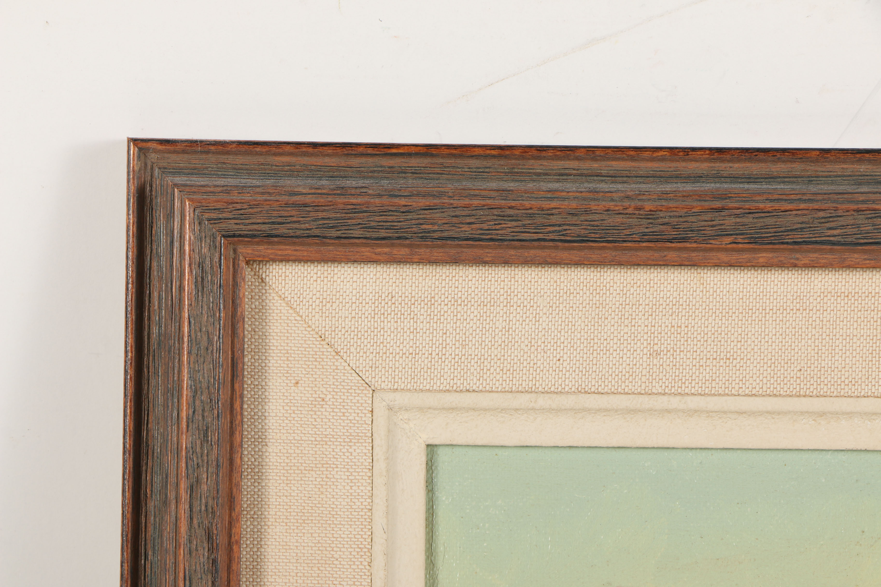 A.V. Nierop Oil Painting on Canvas Board Seascape