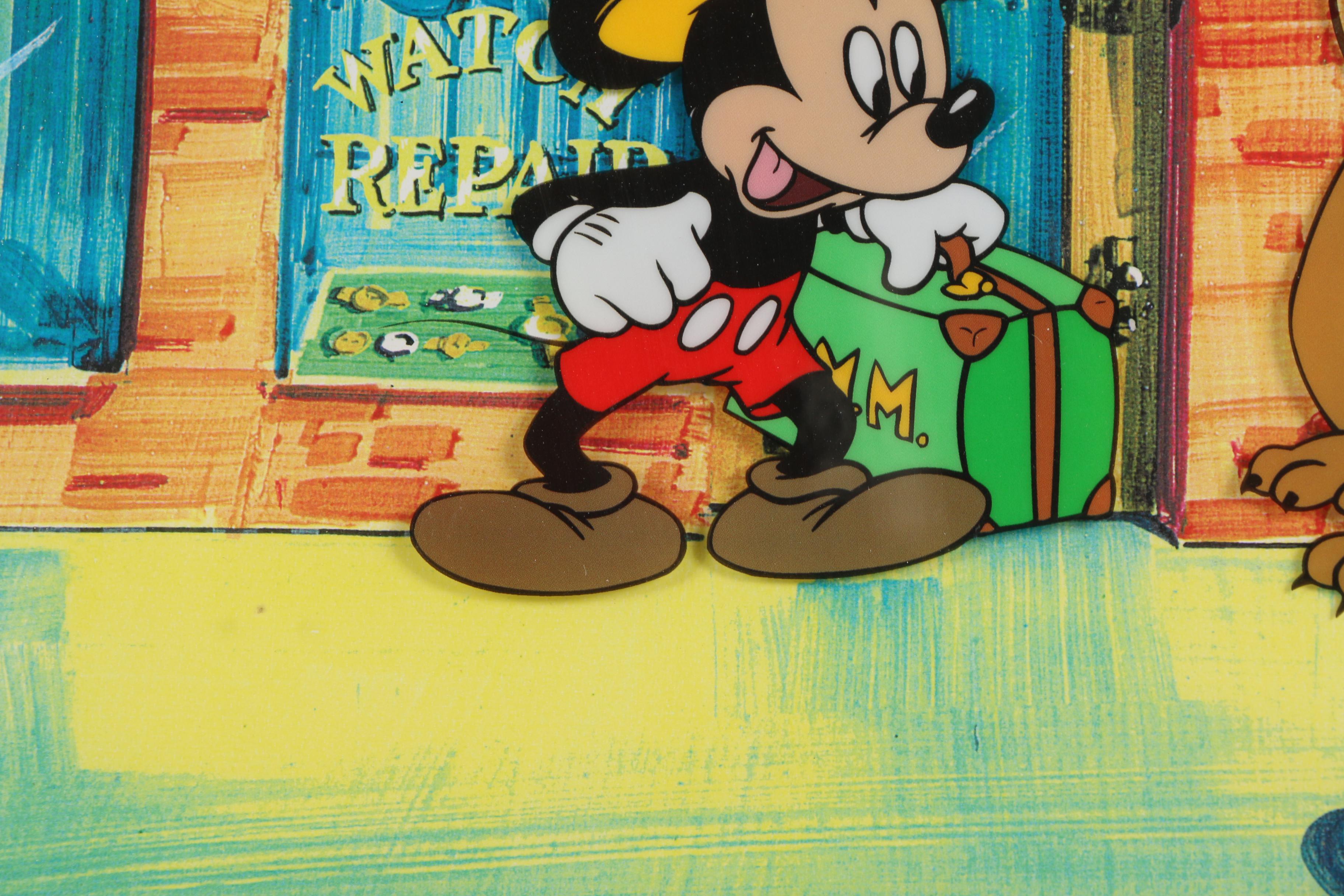 Walt Disney Company Sericel on Acetate "Mr. Mouse Takes a Trip"