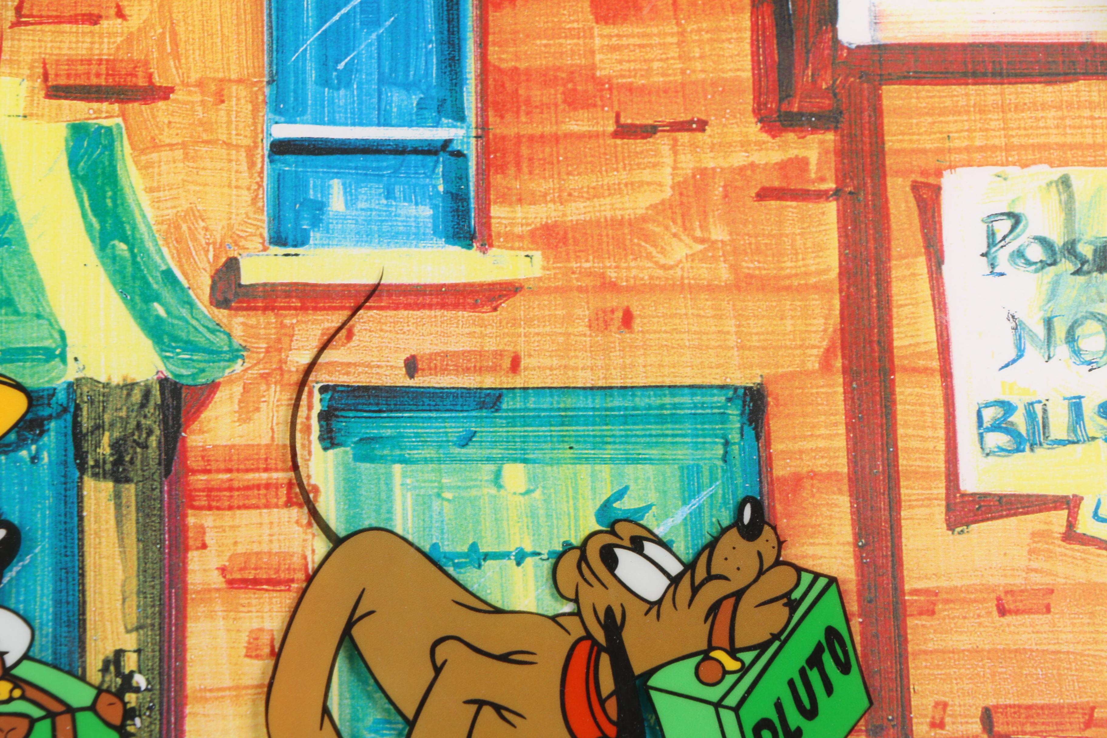 Walt Disney Company Sericel on Acetate "Mr. Mouse Takes a Trip"