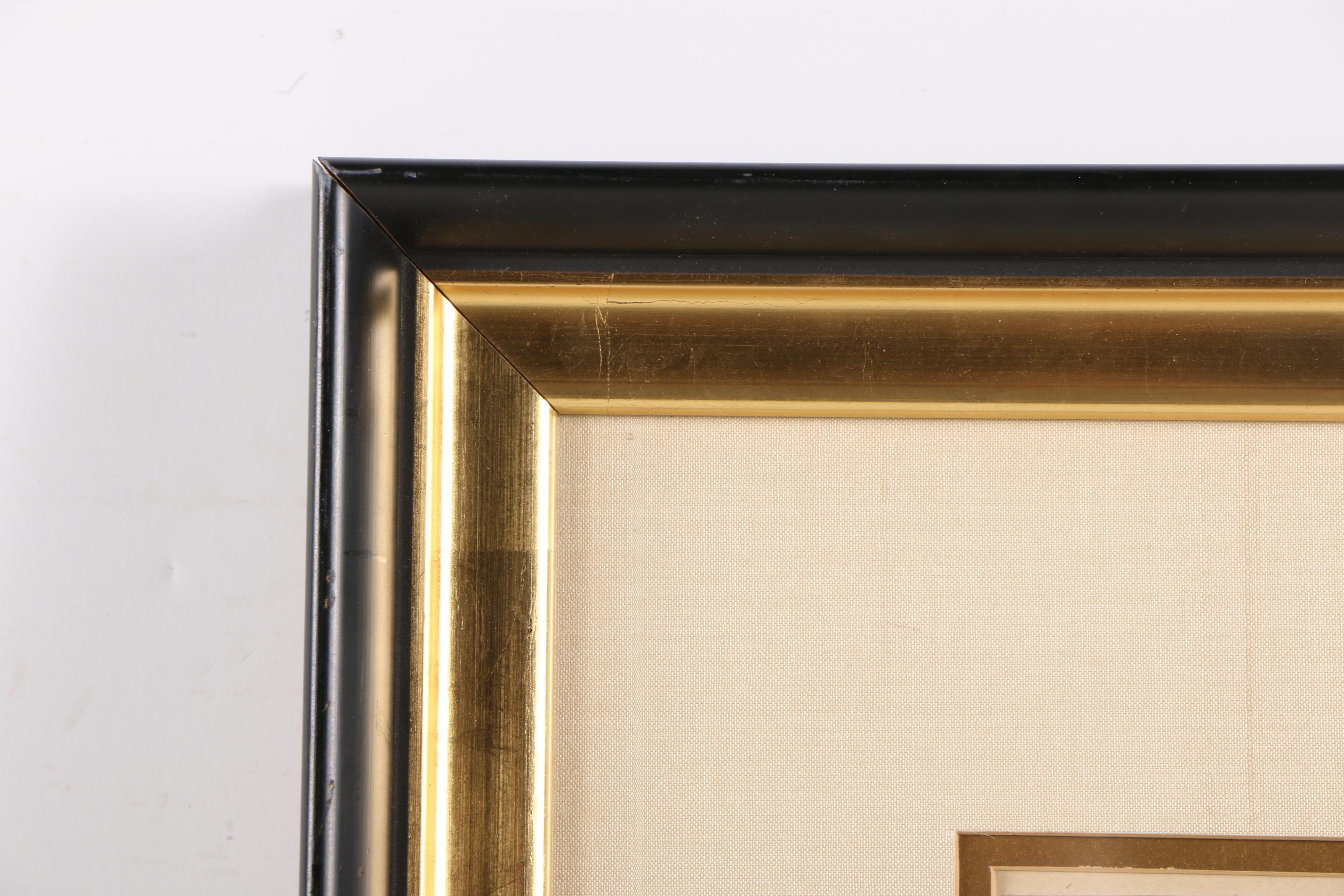 Color Lithograph on Paper After George Morland's "Selling Guinea Pigs"