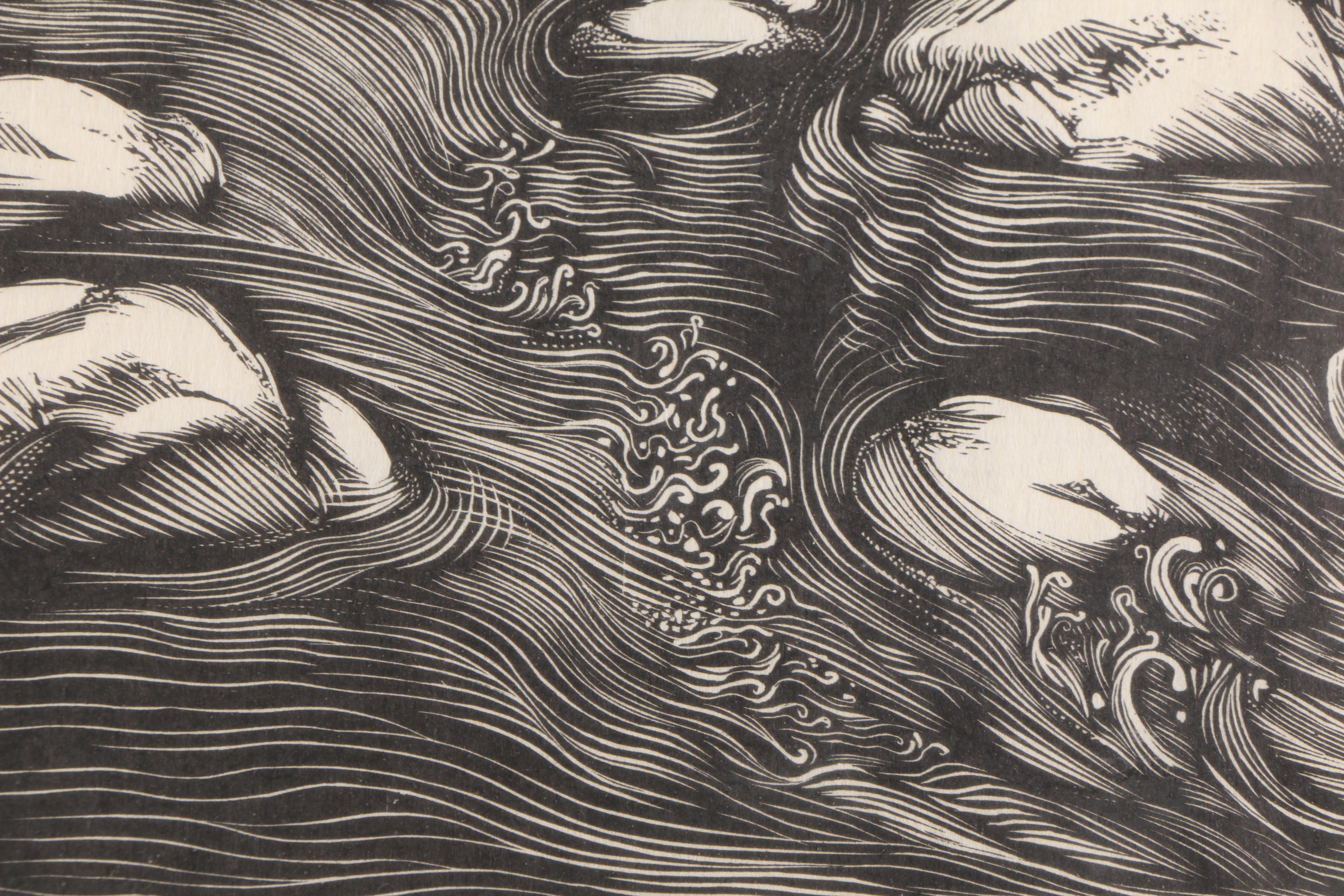Stefan Martin Limited Edition Woodblock Print "Morning Stream"