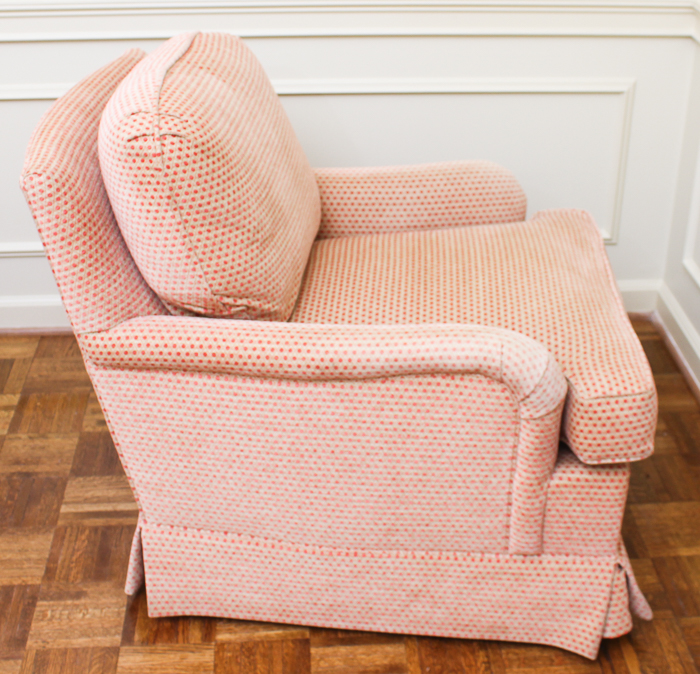 Upholstered Club Chairs by The Charles Stewart Company