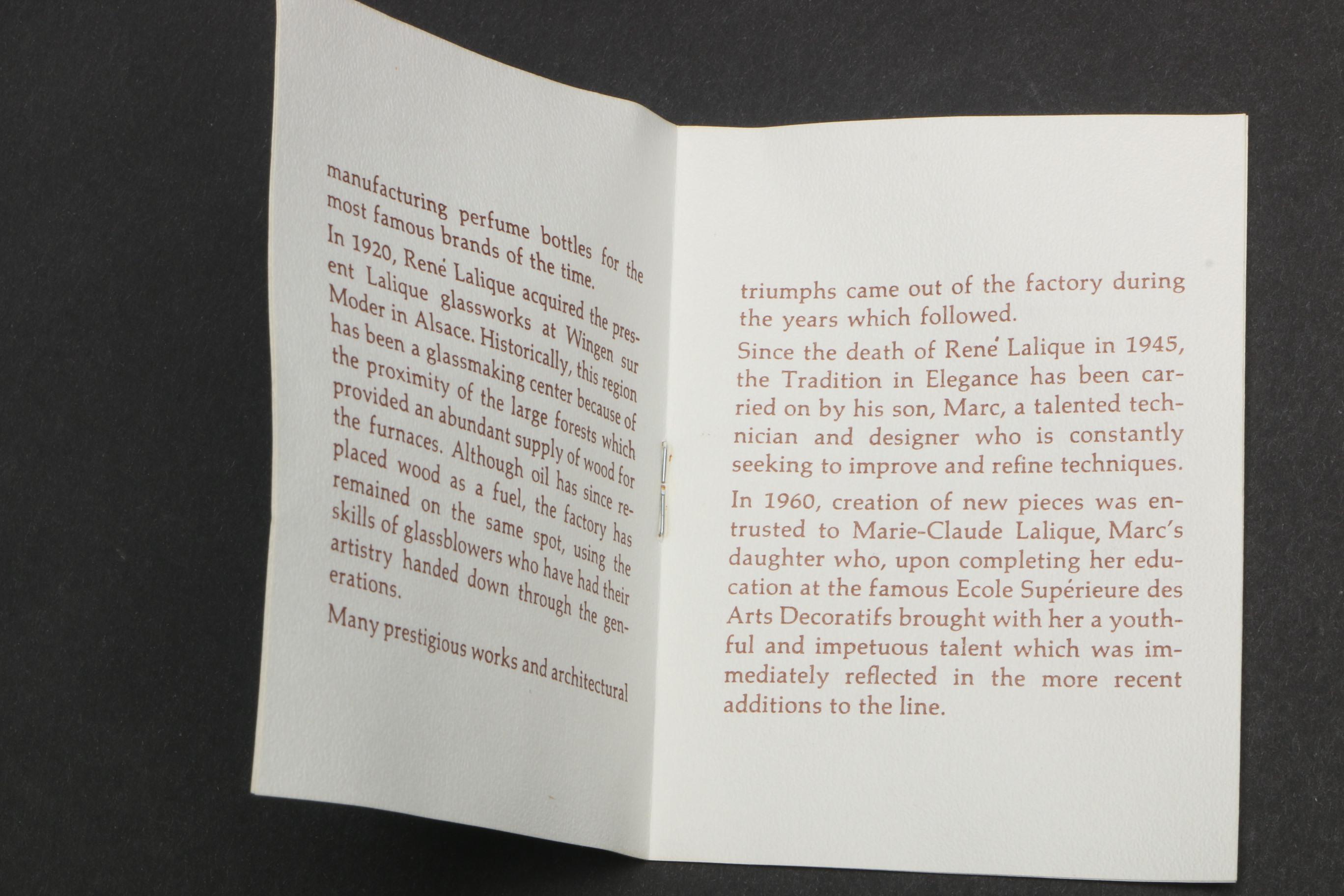 Lalique Crystal Annual Plates Collection