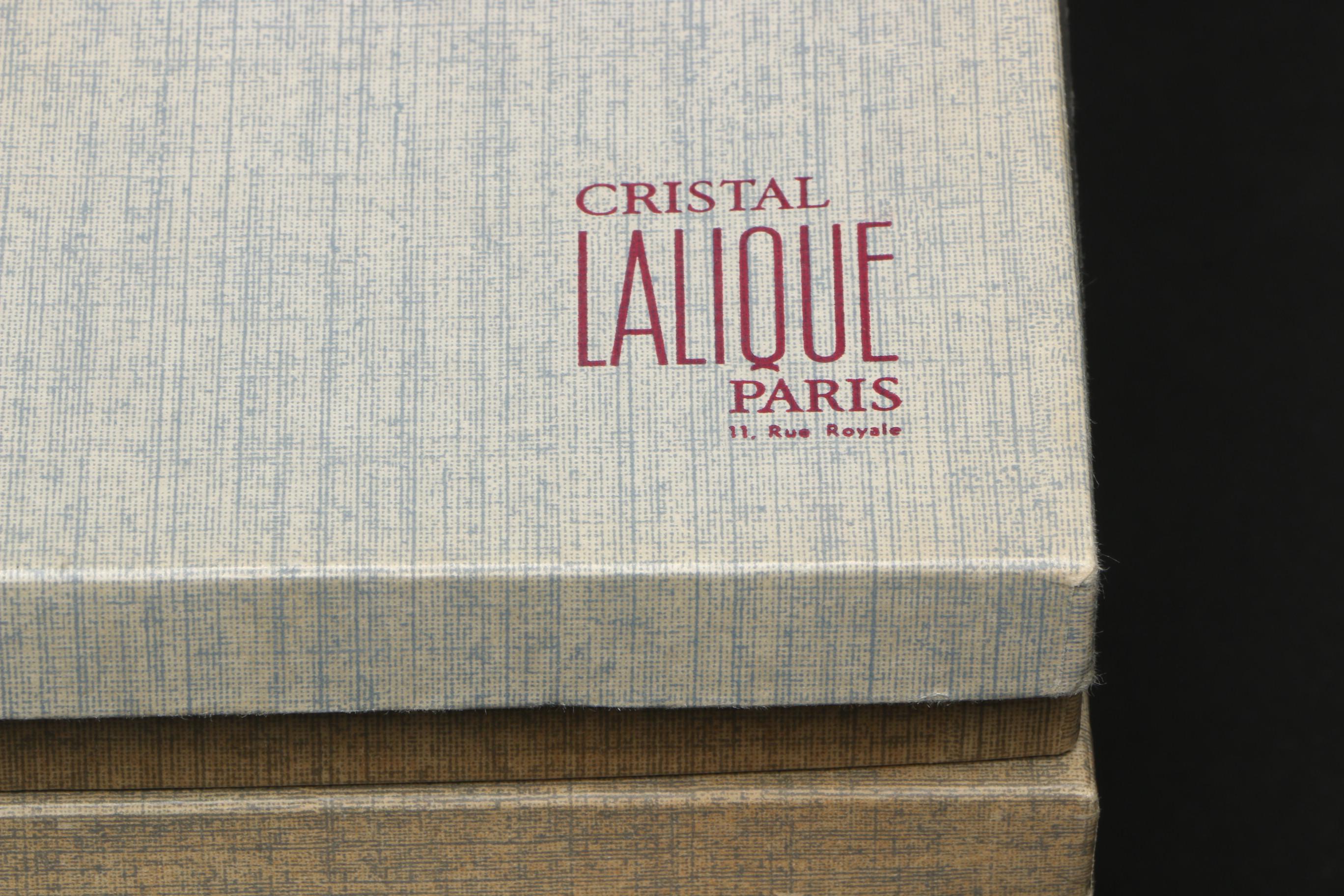 Lalique Crystal Annual Plates Collection