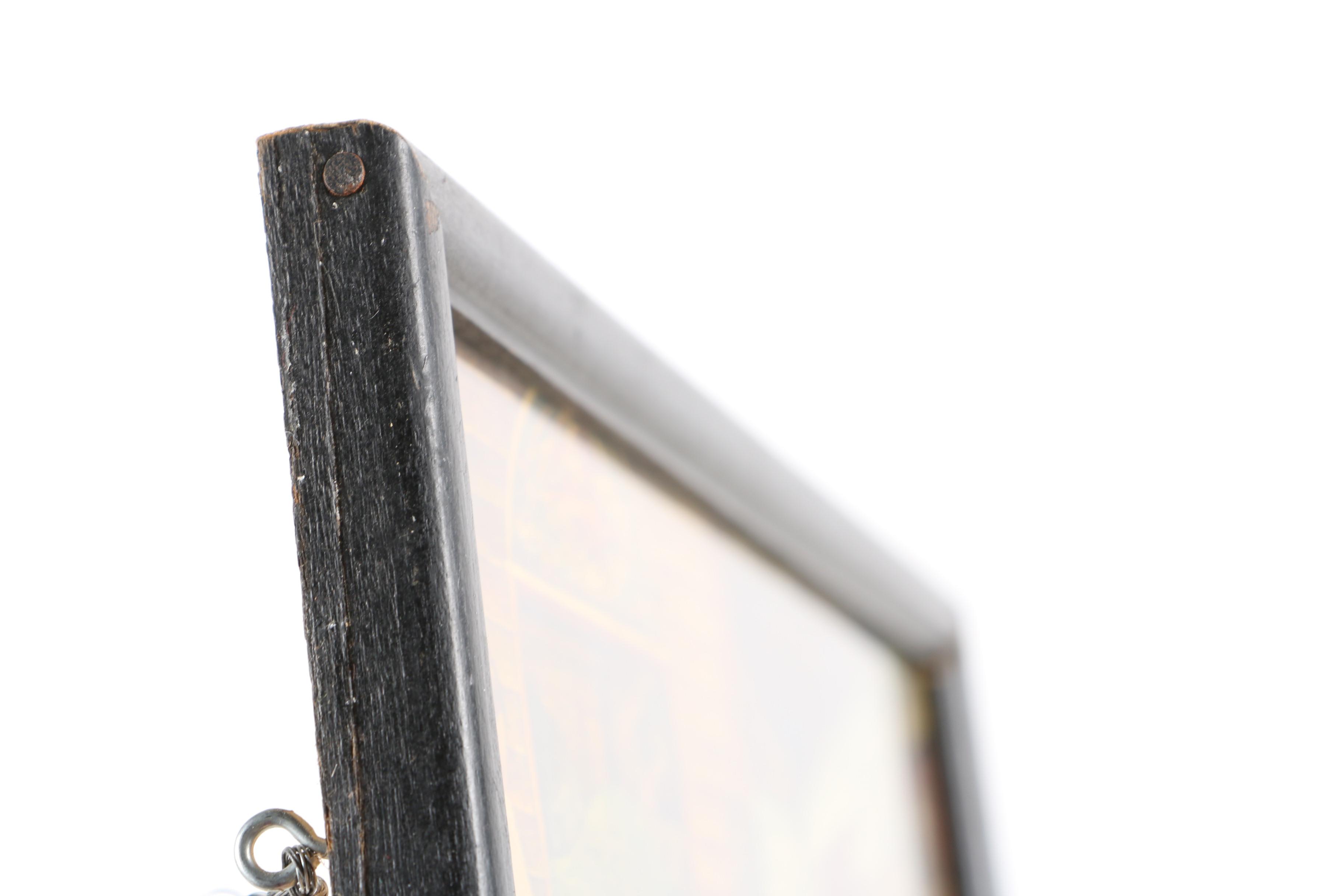 Offset Lithograph on Paper of Old West Scene