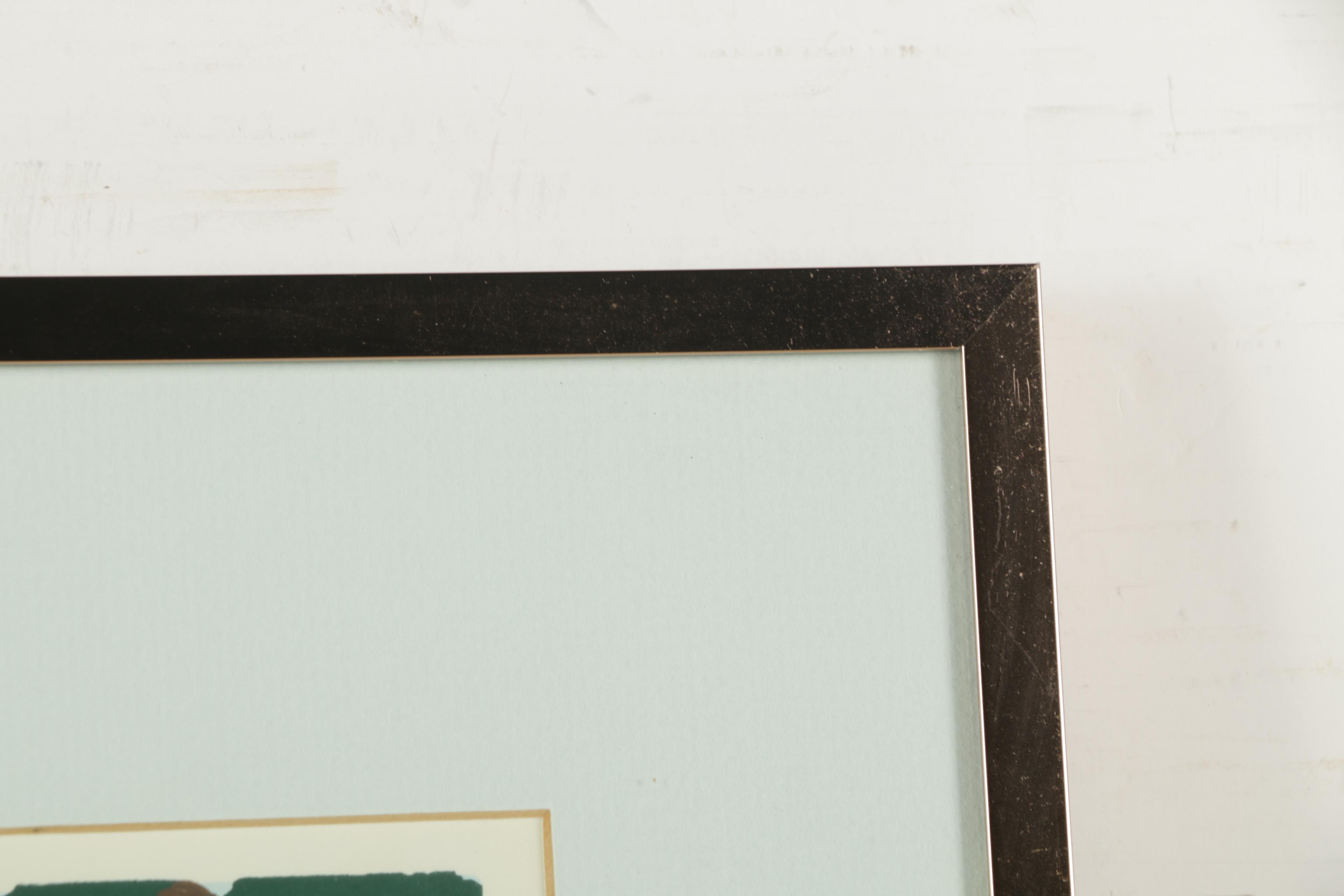 Liz Collins Limited Edition Serigraph on Paper "Elephant"