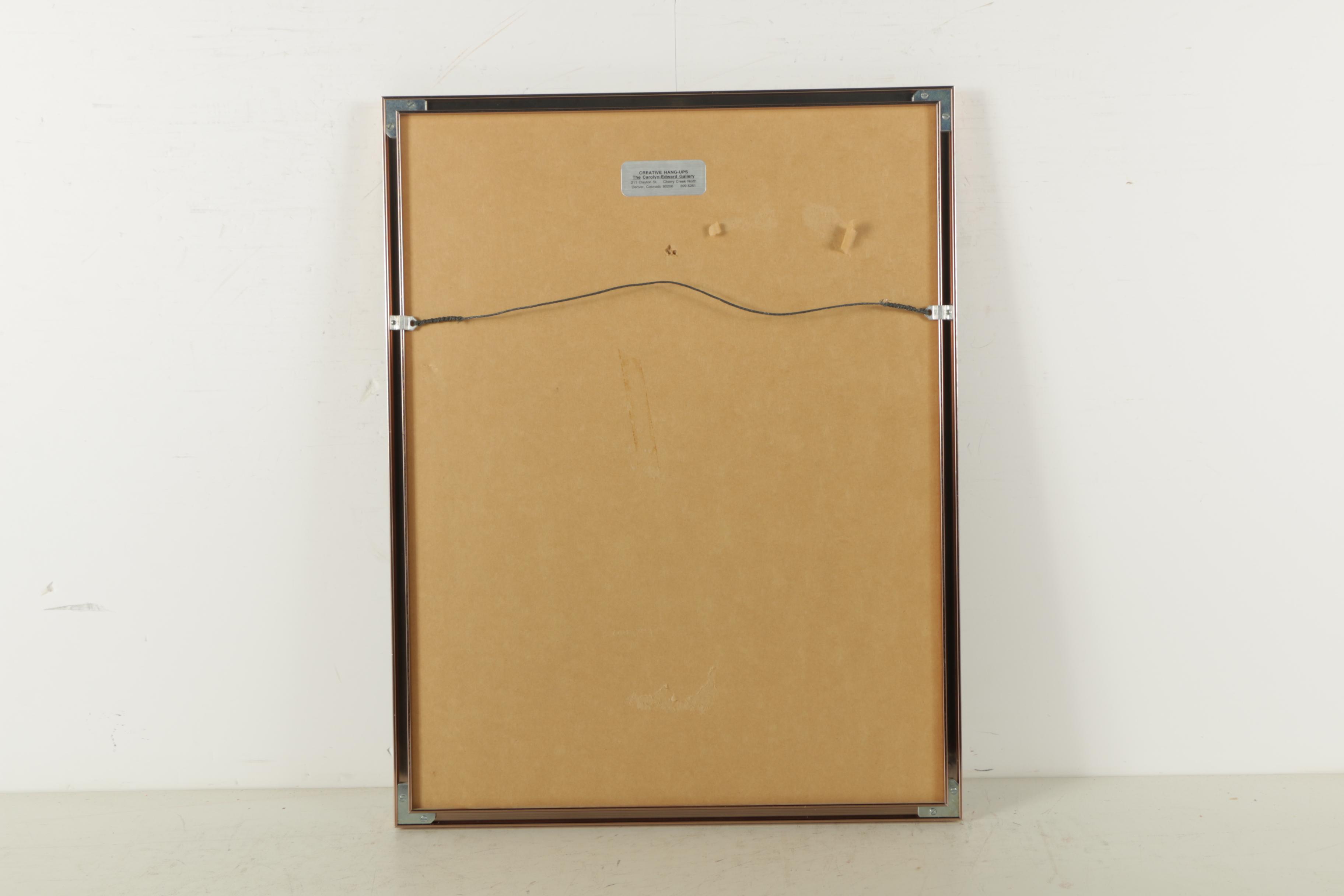 Liz Collins Limited Edition Serigraph on Paper "Elephant"