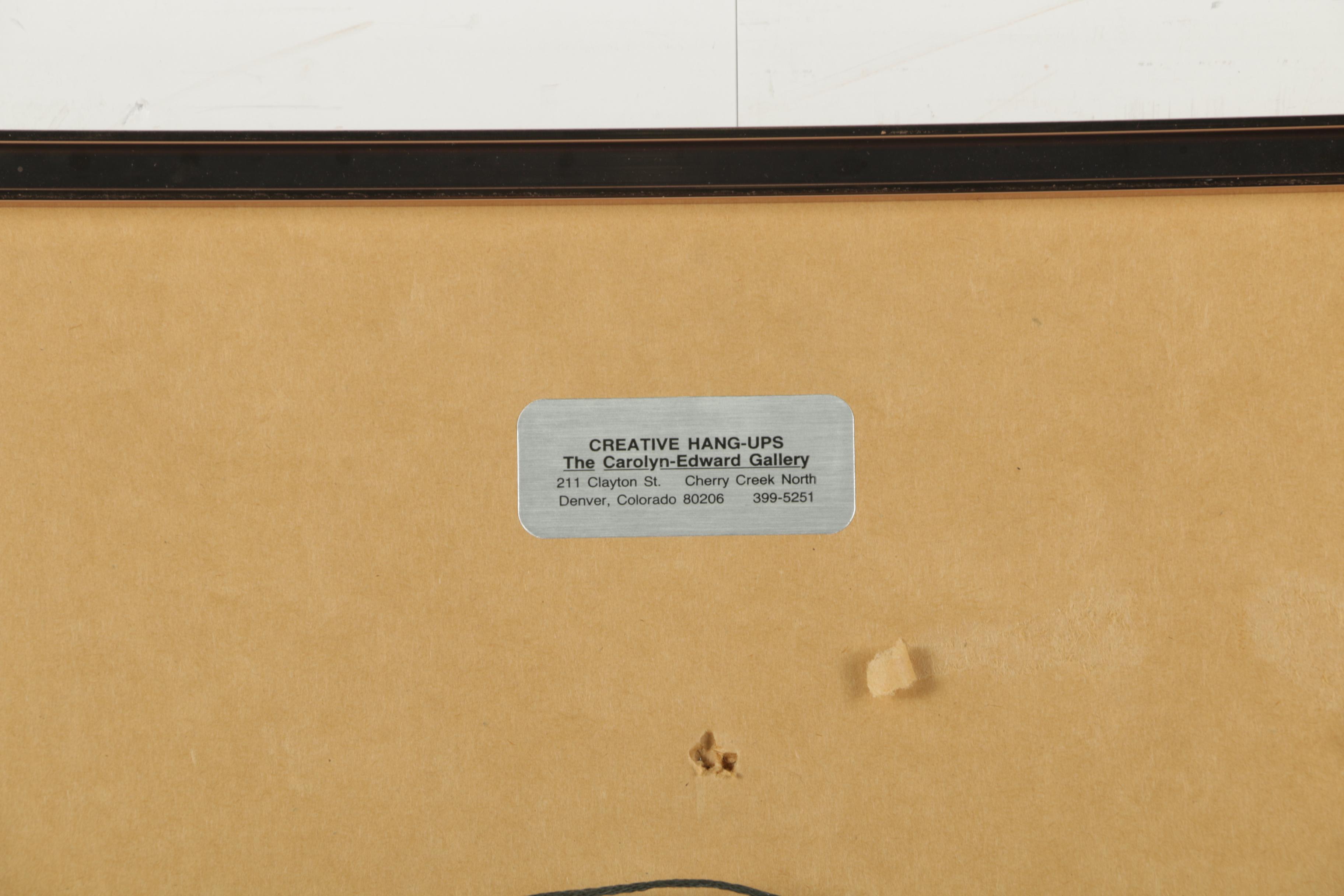 Liz Collins Limited Edition Serigraph on Paper "Elephant"