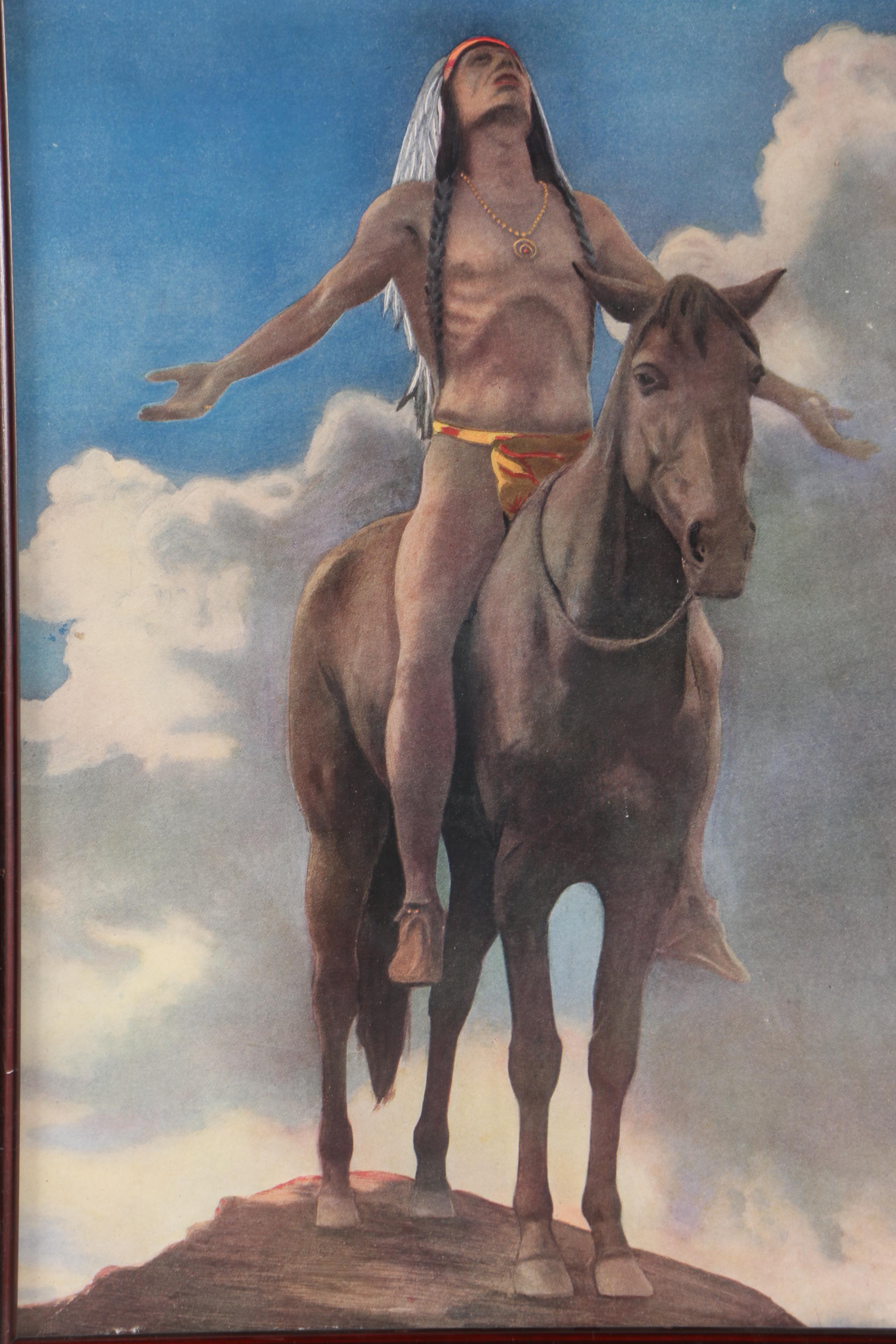 Offset Lithographs After "End of the Trail" and "Appeal to the Great Spirit"