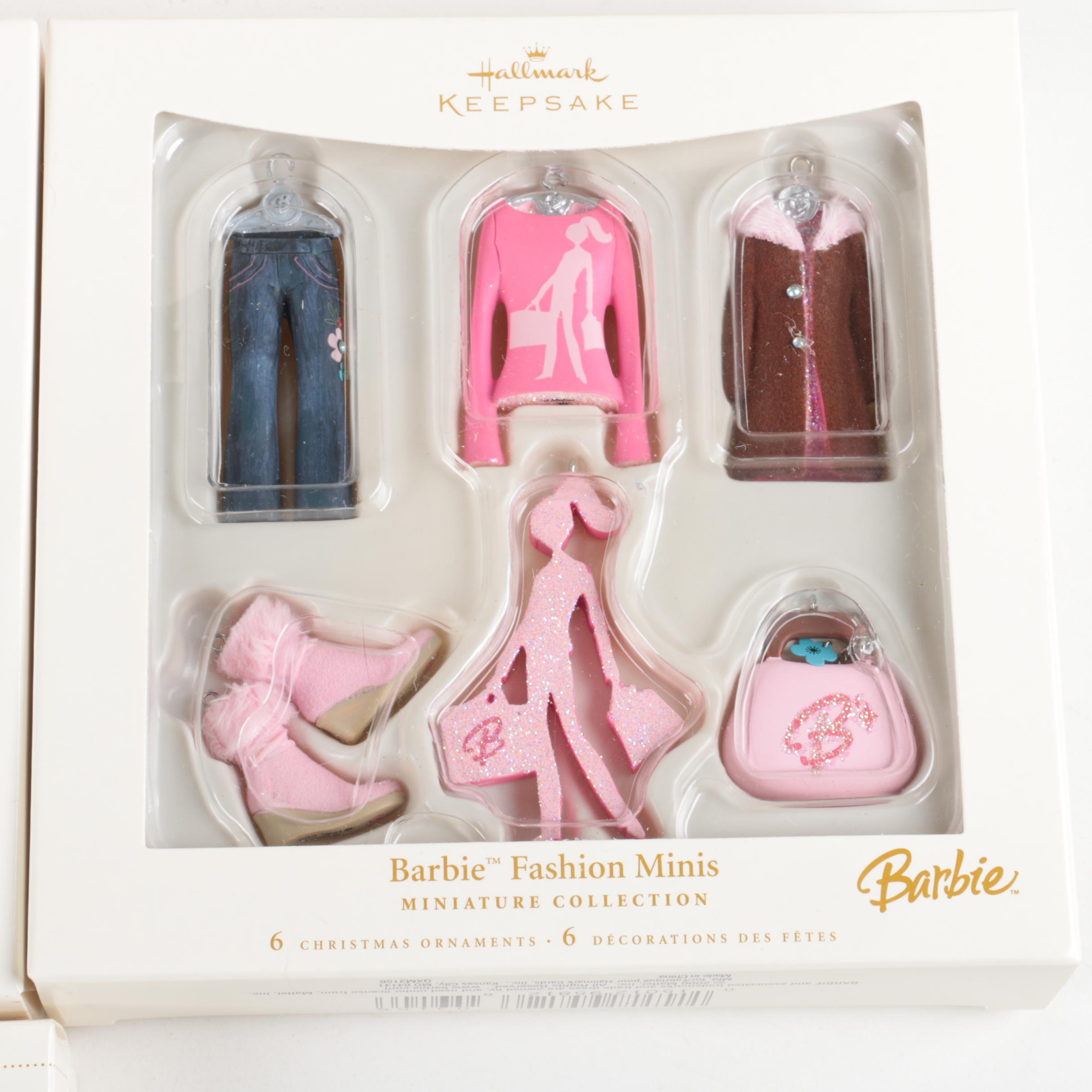 Hallmark Keepsake Miniature Christmas Ornament Sets