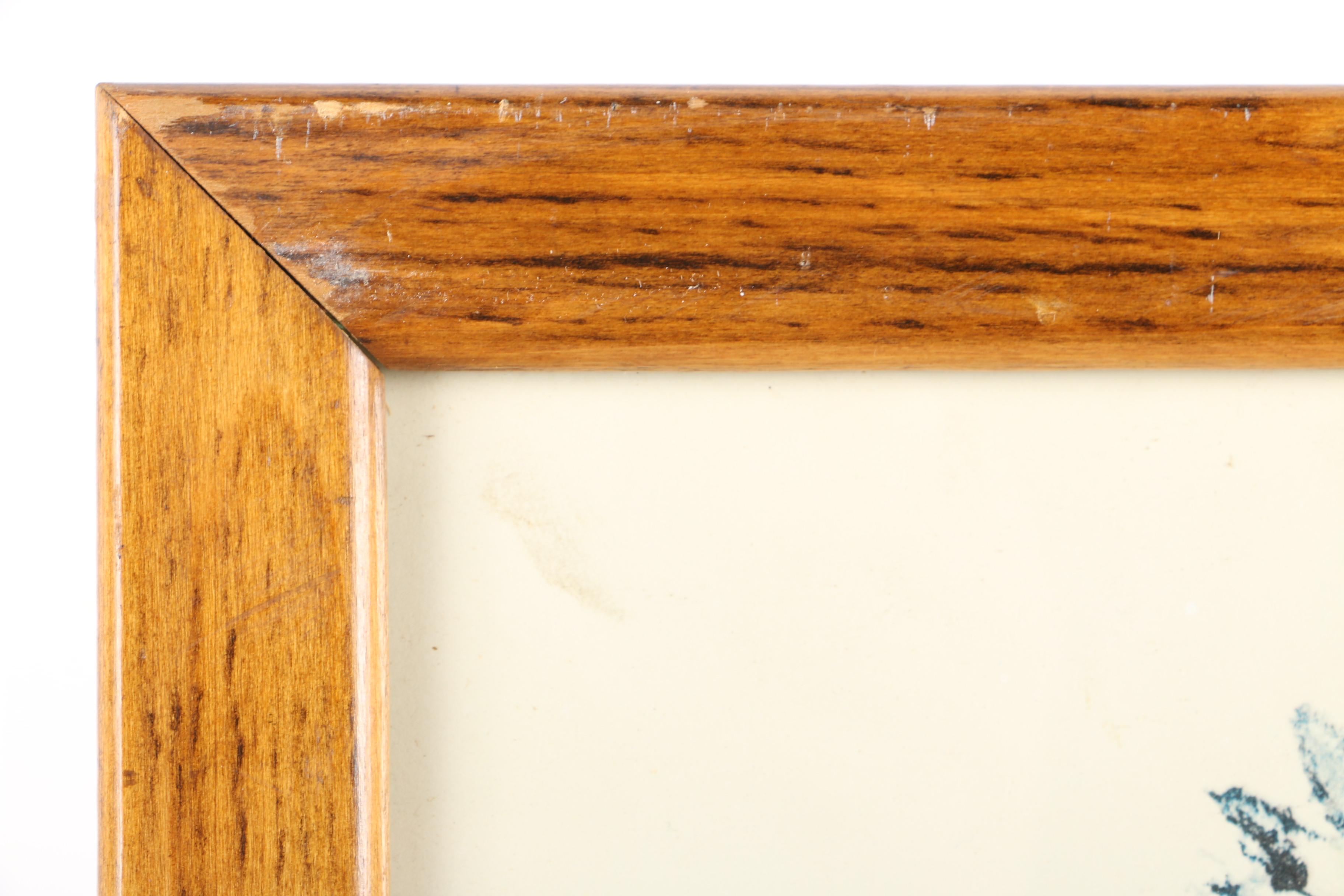 Color Lithograph on Paper After Frederic Remington "A Sioux Chief"