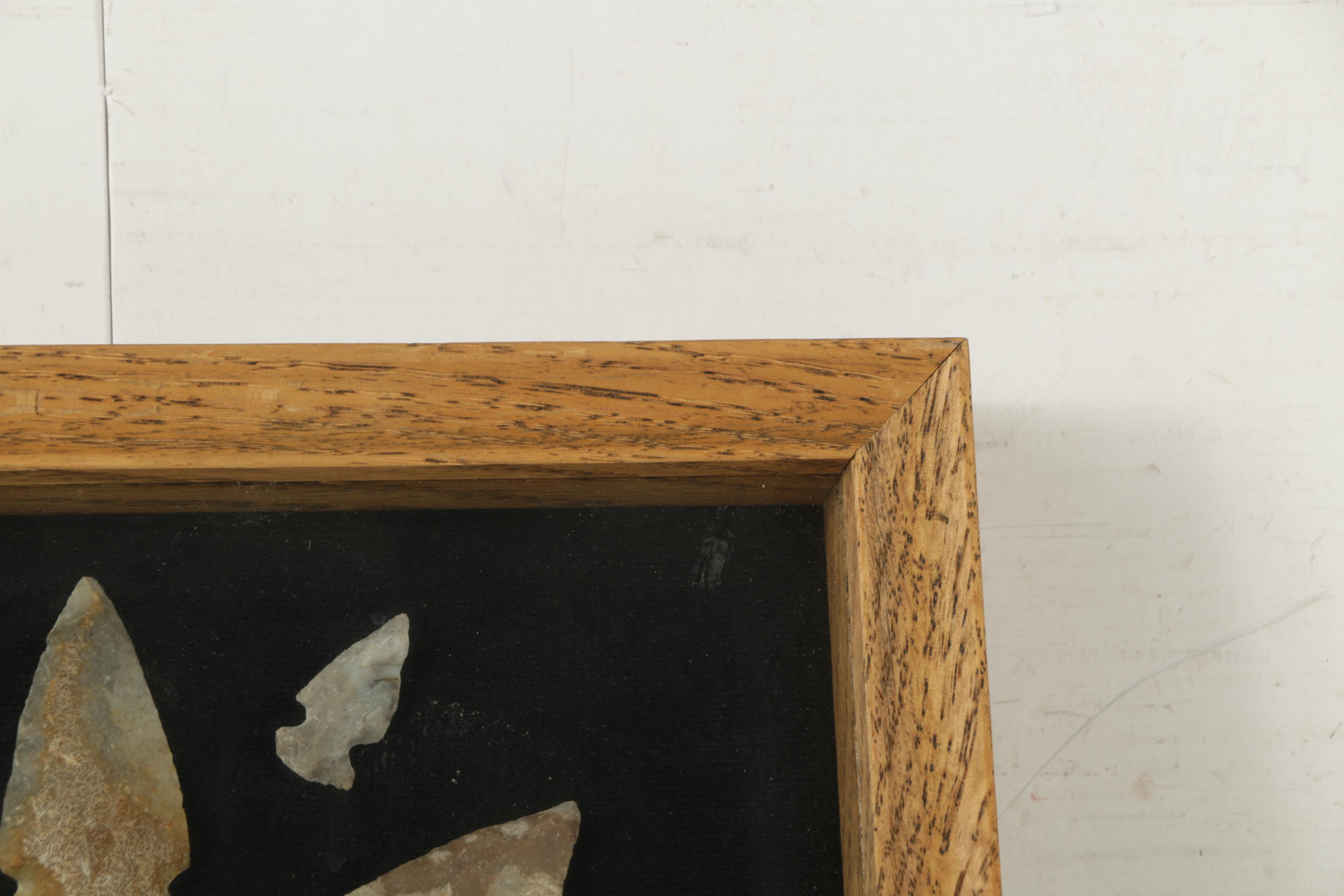 Native American Style Bifacial Chert Points "Circle of Power"