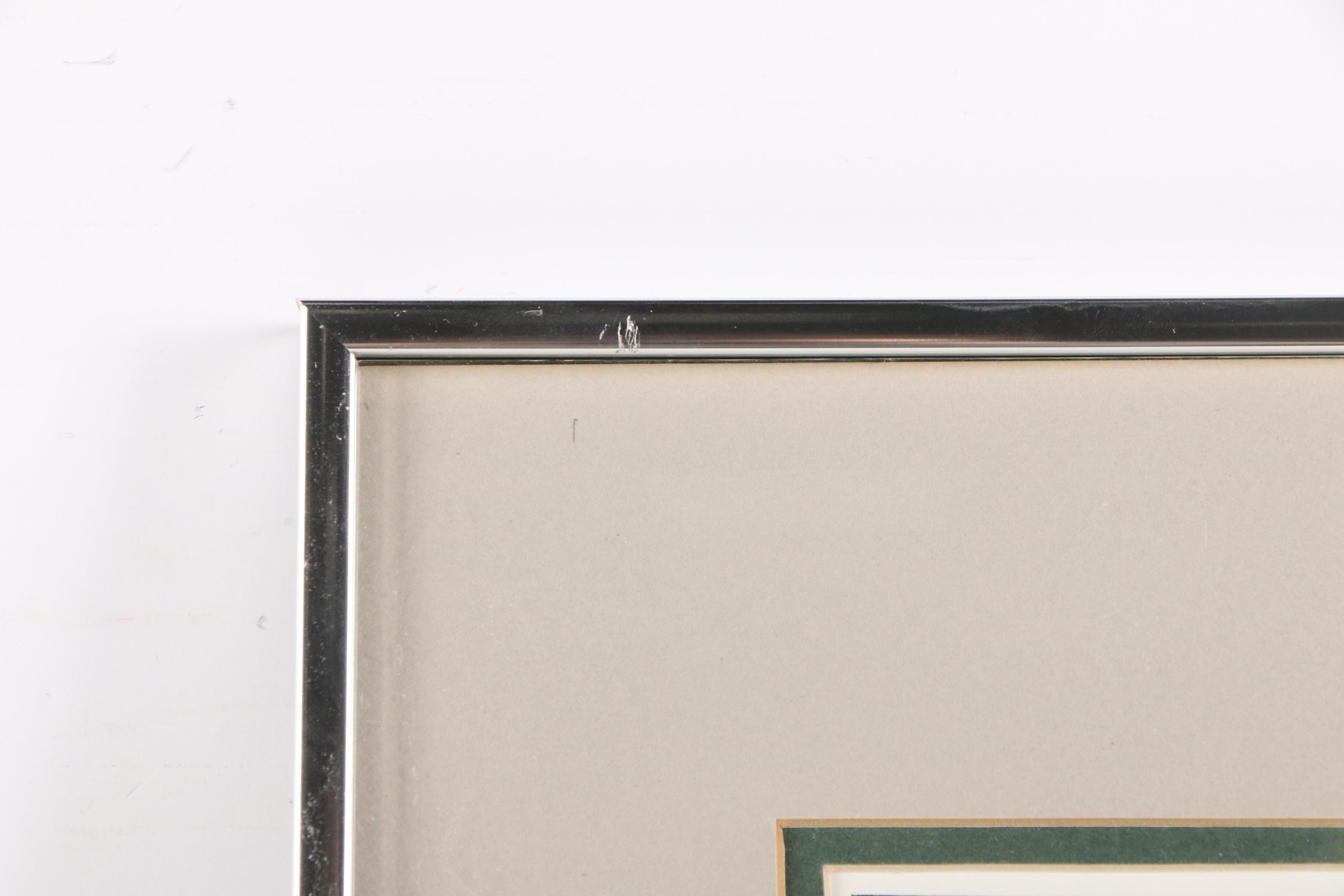 Liz Collins Limited Edition Serigraph on Paper "Andean Market"