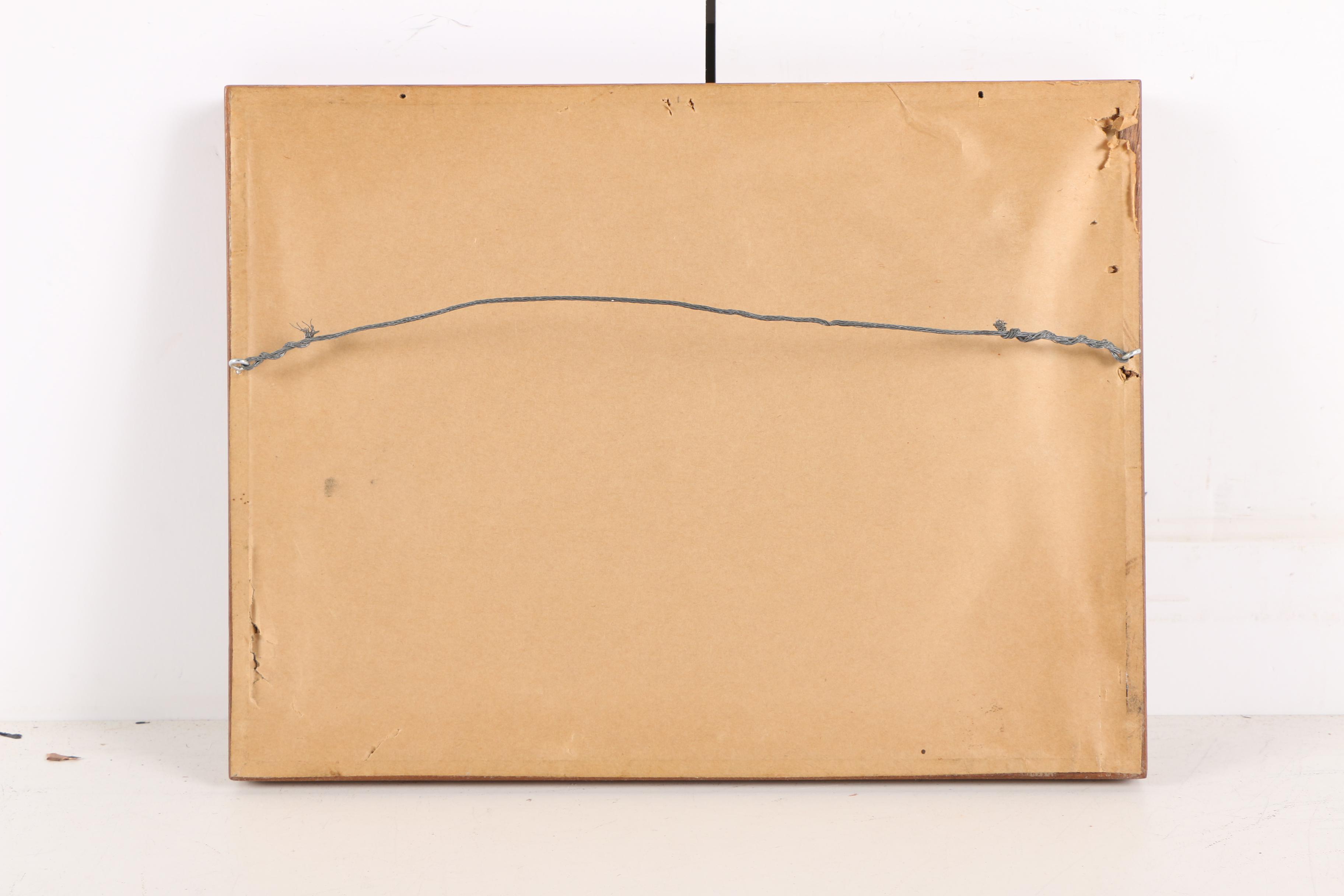 Offset Lithograph on Paper After Bernard Buffet "Bords de Marne"