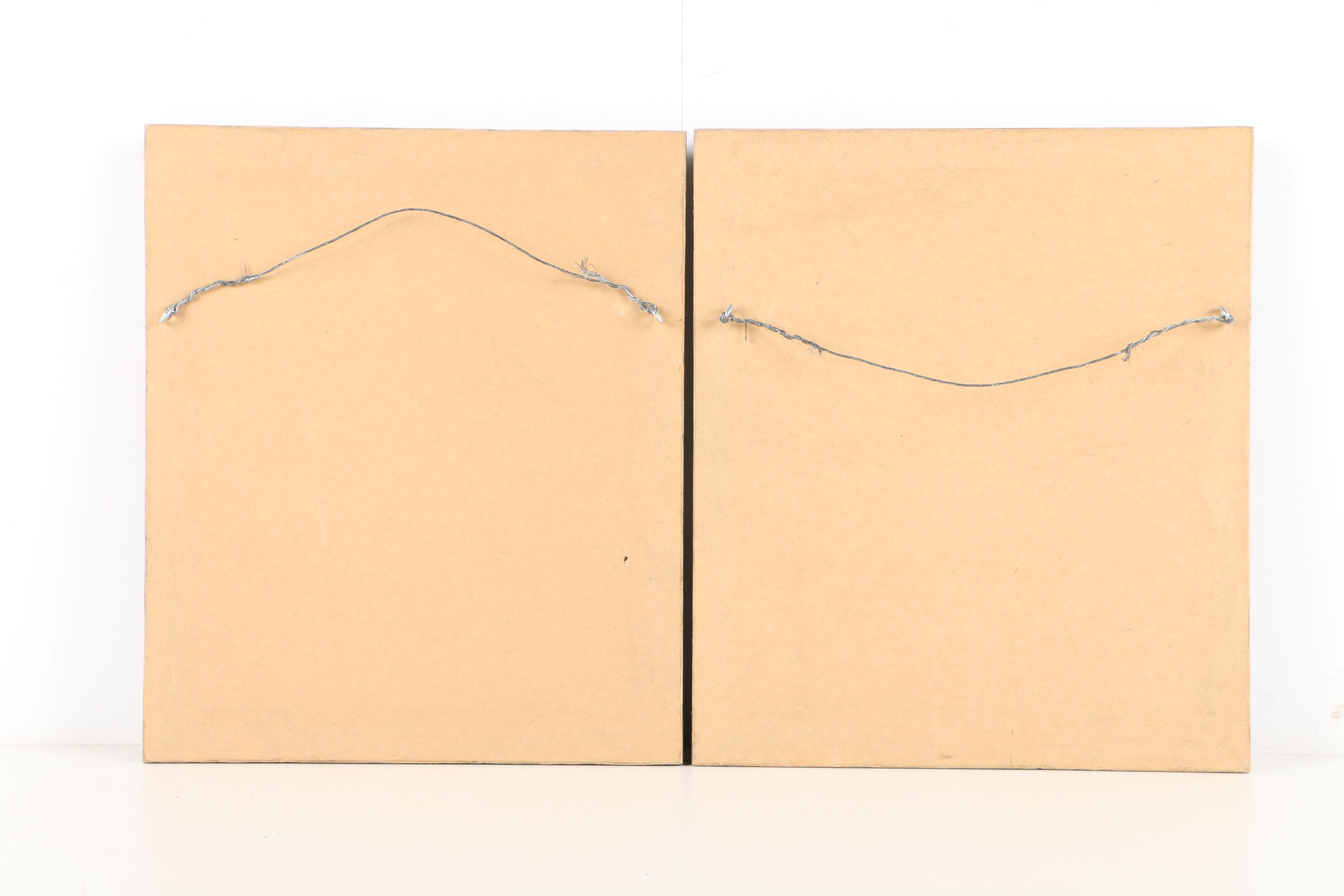 Pair of Lithographs on Paper of Portraits After Harley Brown