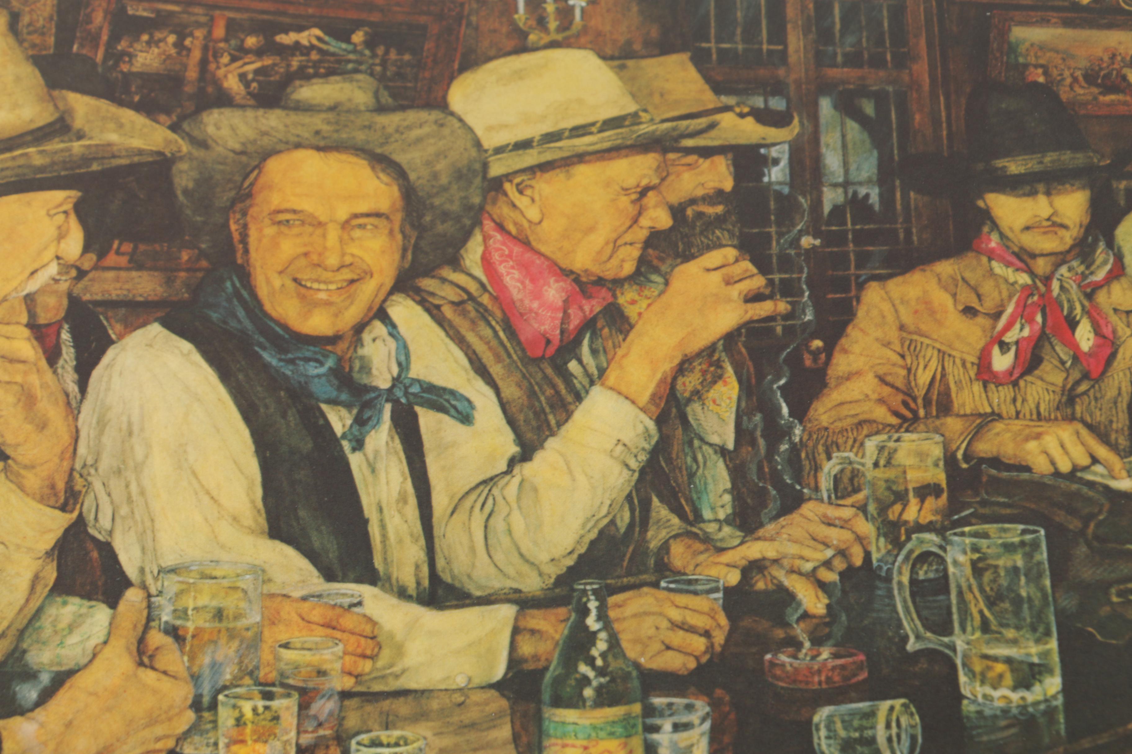 Steven Saylor Limited Edition Offset Lithographs Including "The Redeye Express"