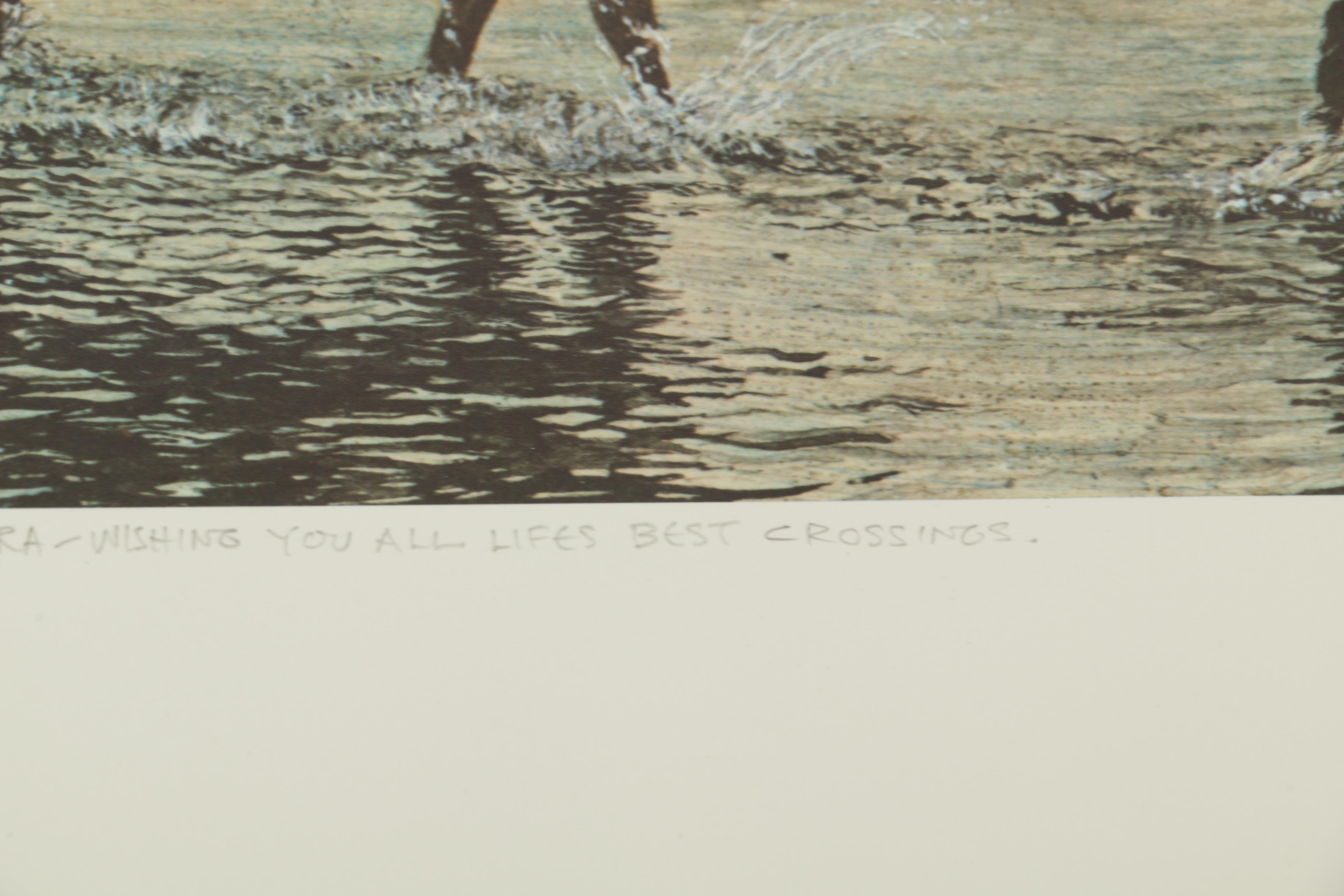 Steven Saylor Limited Edition Offset Lithographs Including "The Redeye Express"