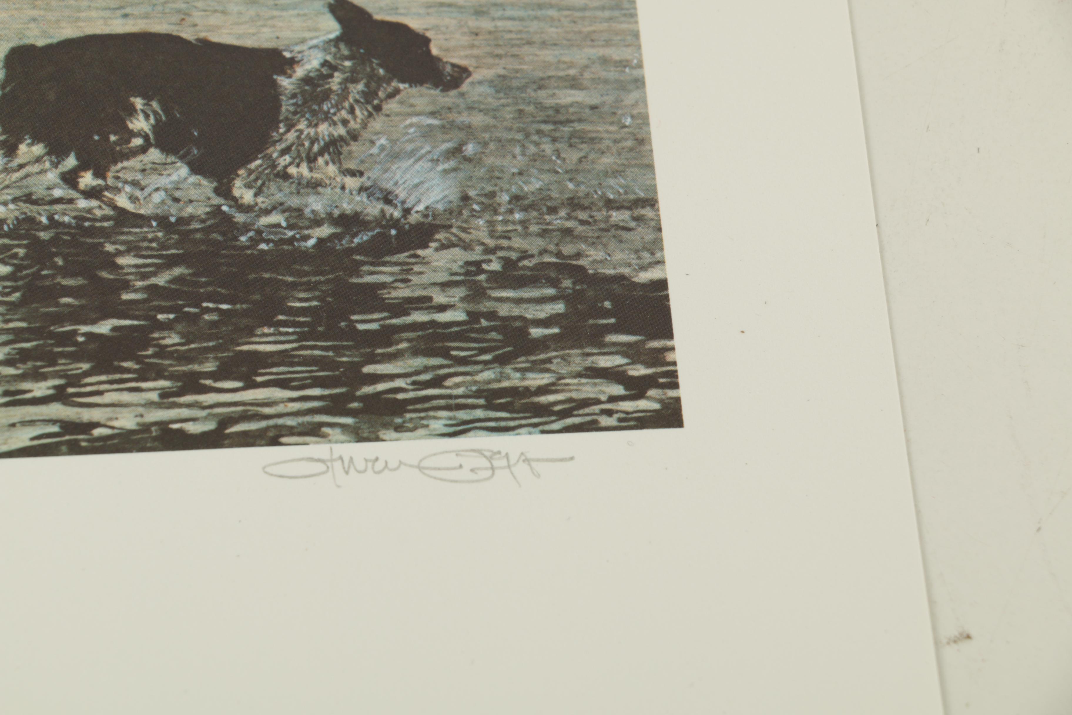 Steven Saylor Limited Edition Offset Lithographs Including "The Redeye Express"