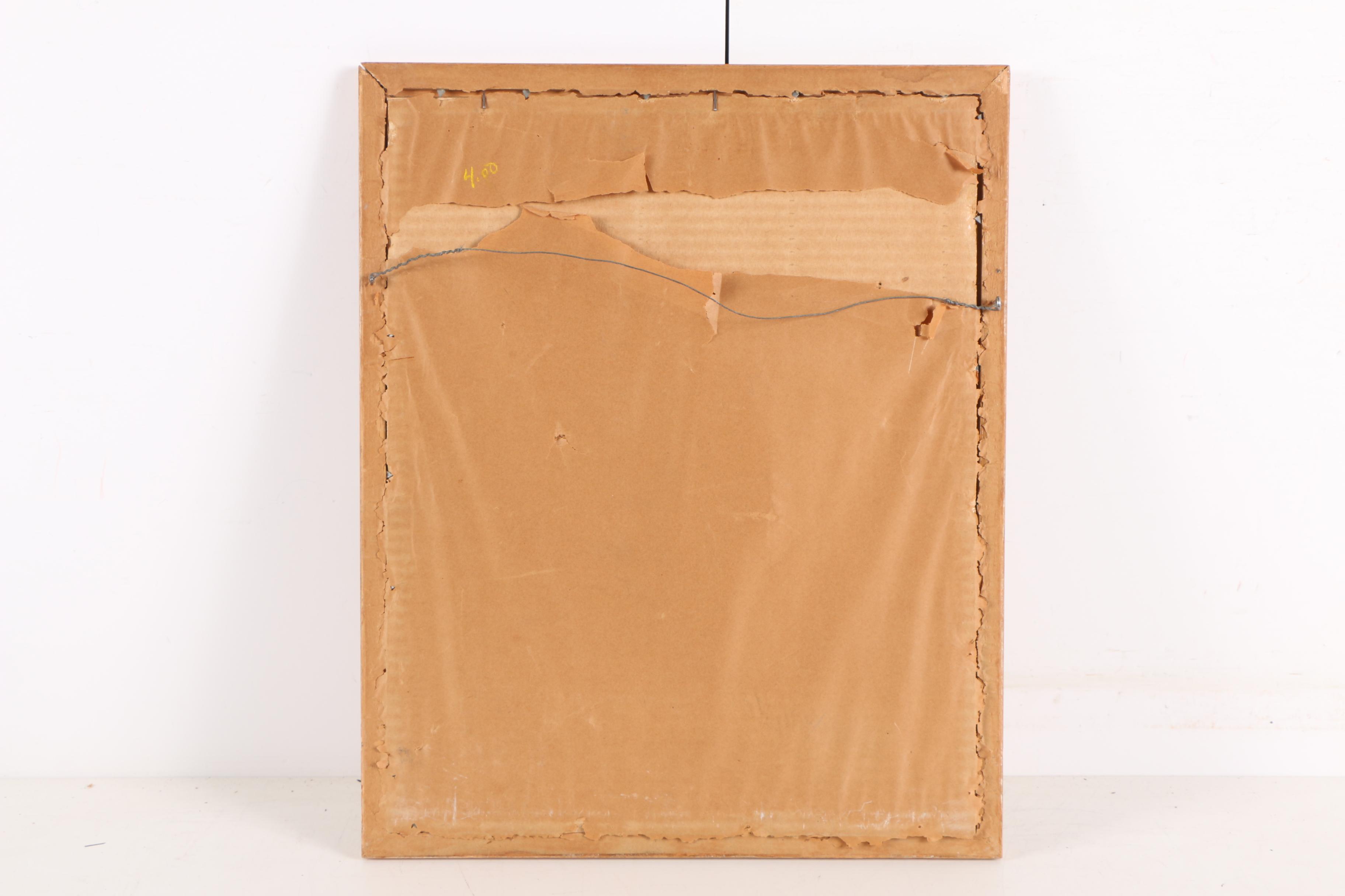 Than Sein Watercolor Painting on Paper of Central American Style Figure