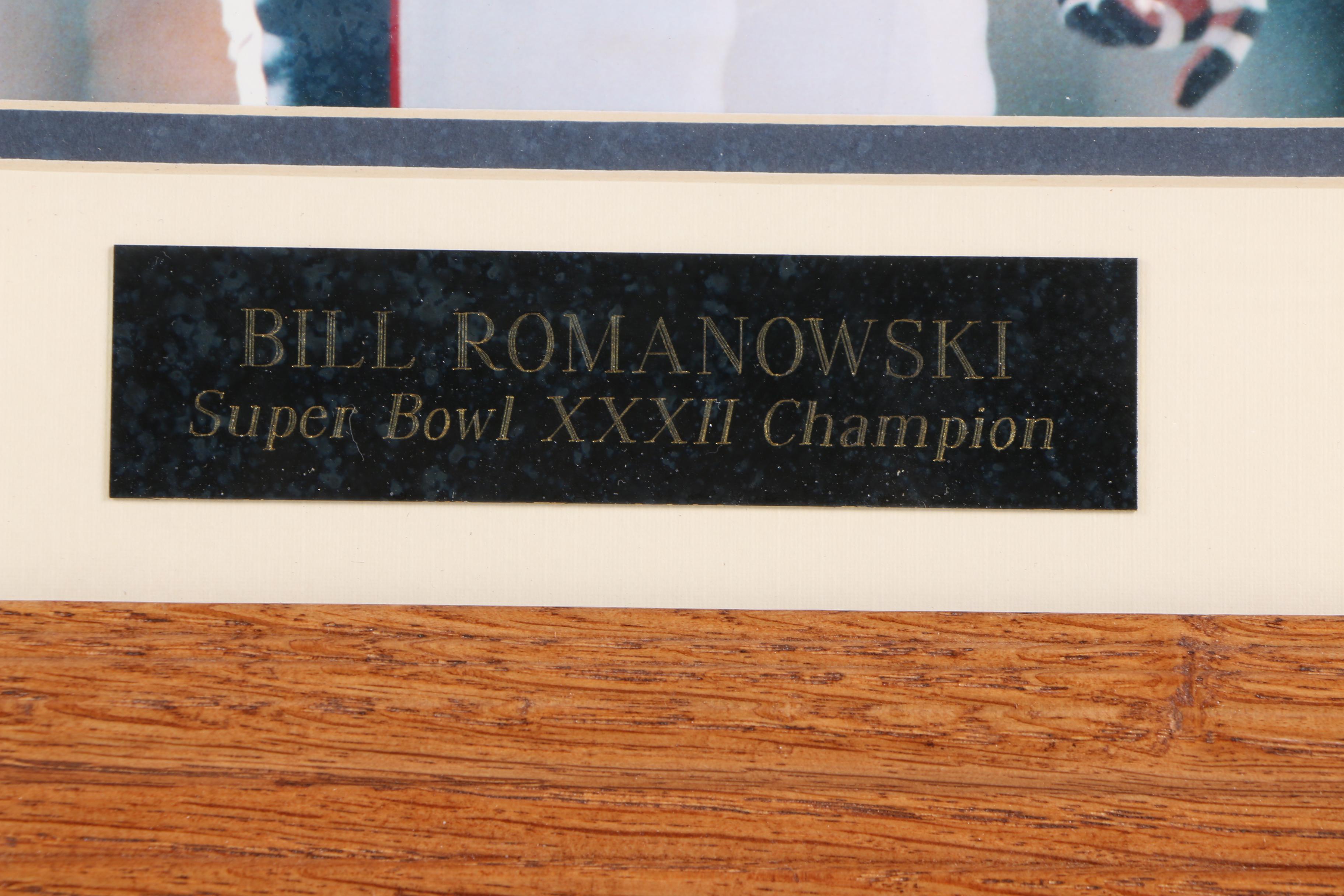 Bill Romanowski Autographed Photograph