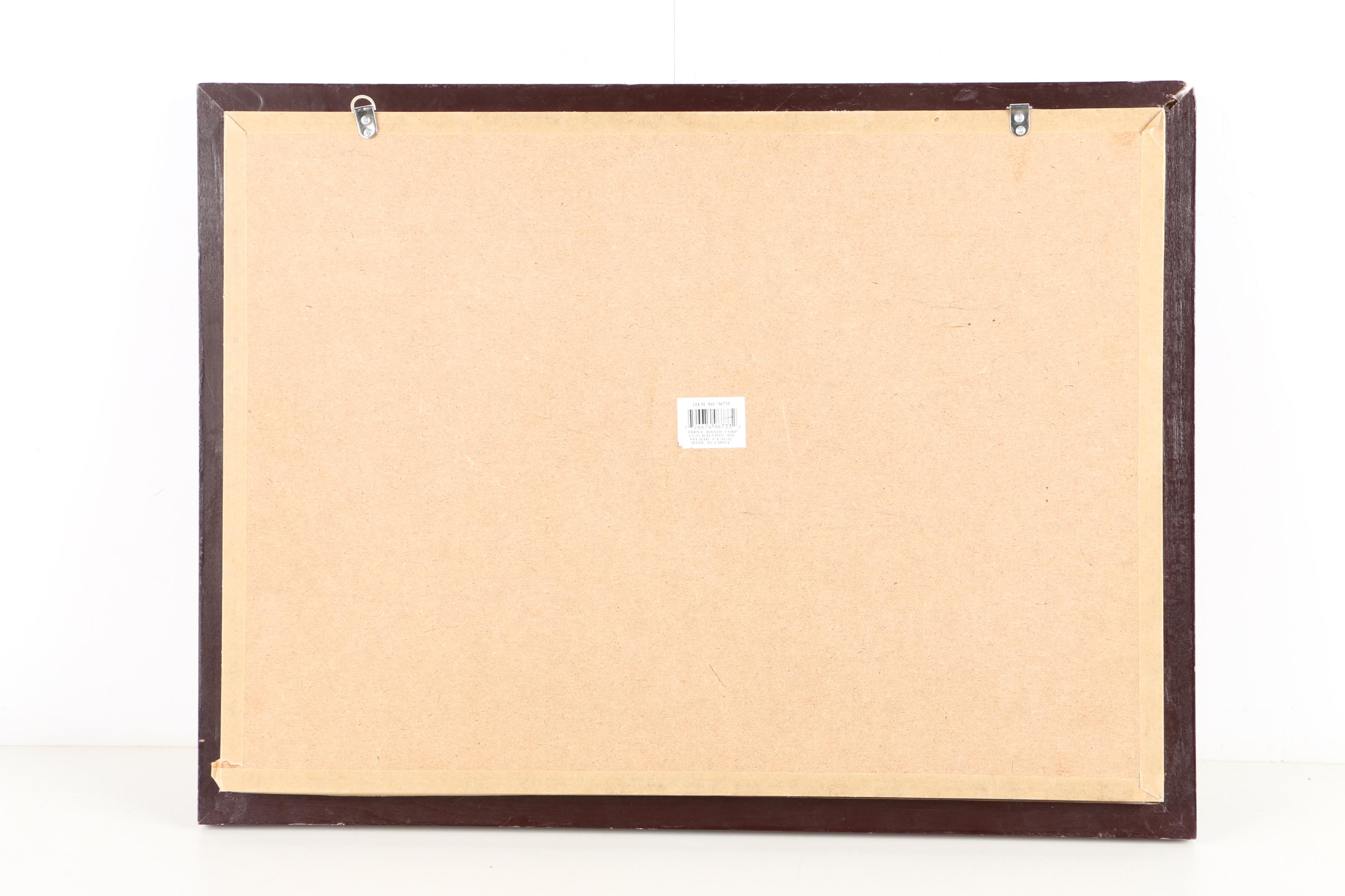 Display of Nautical Knots on Offset Lithograph Background