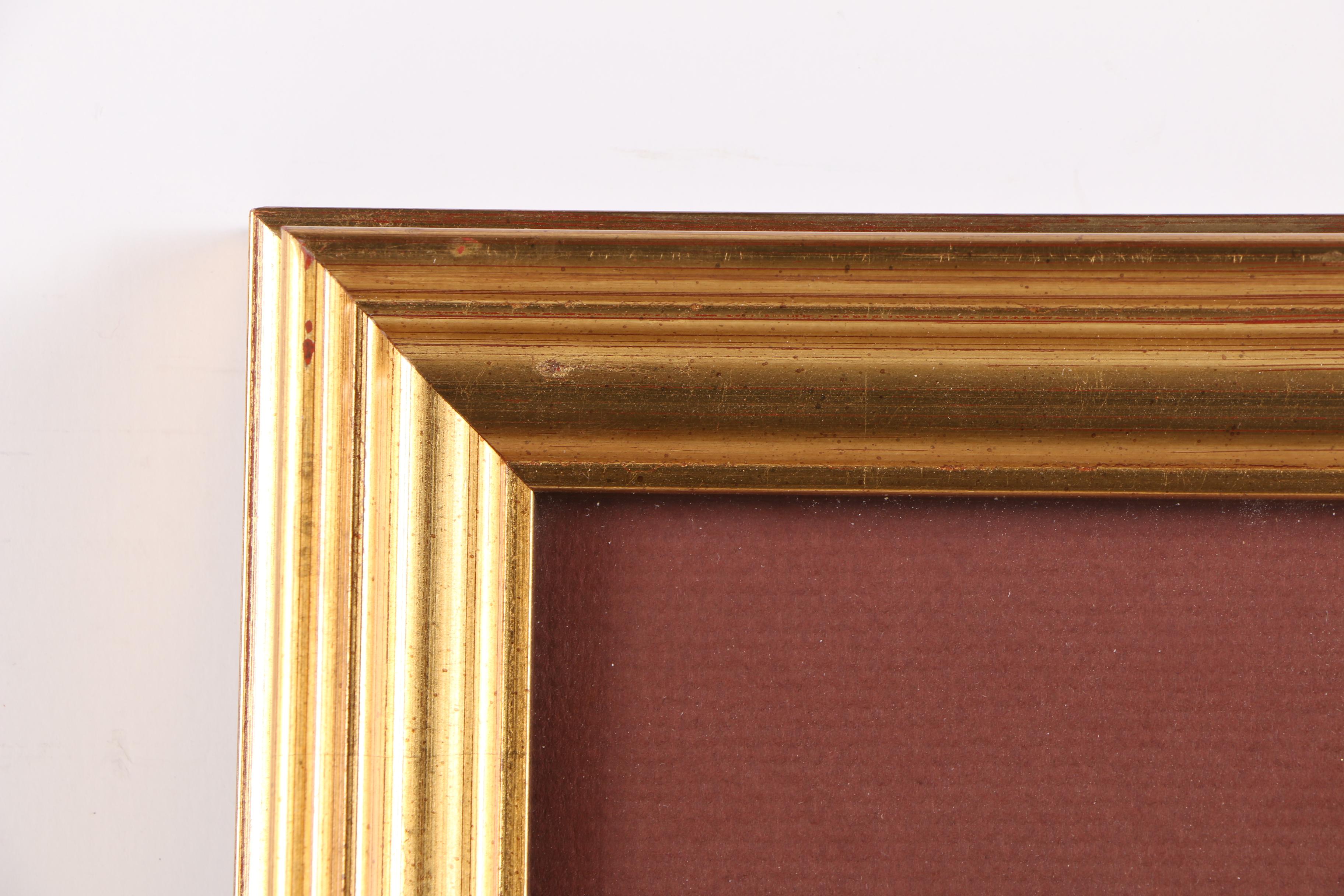 Framed Asian Coin and Charm Collection