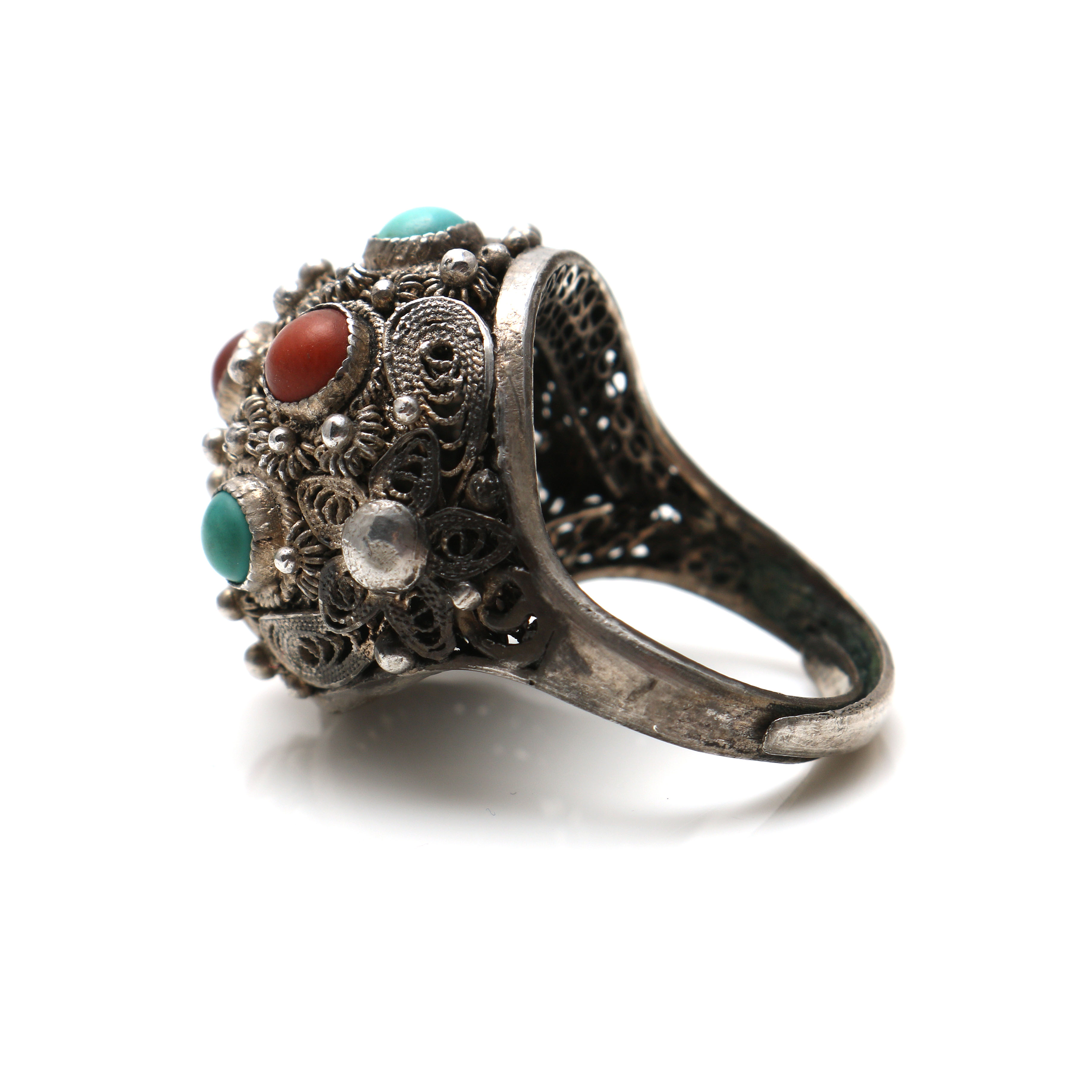 Vintage Jewelry Assortment Including Gemstone Accents