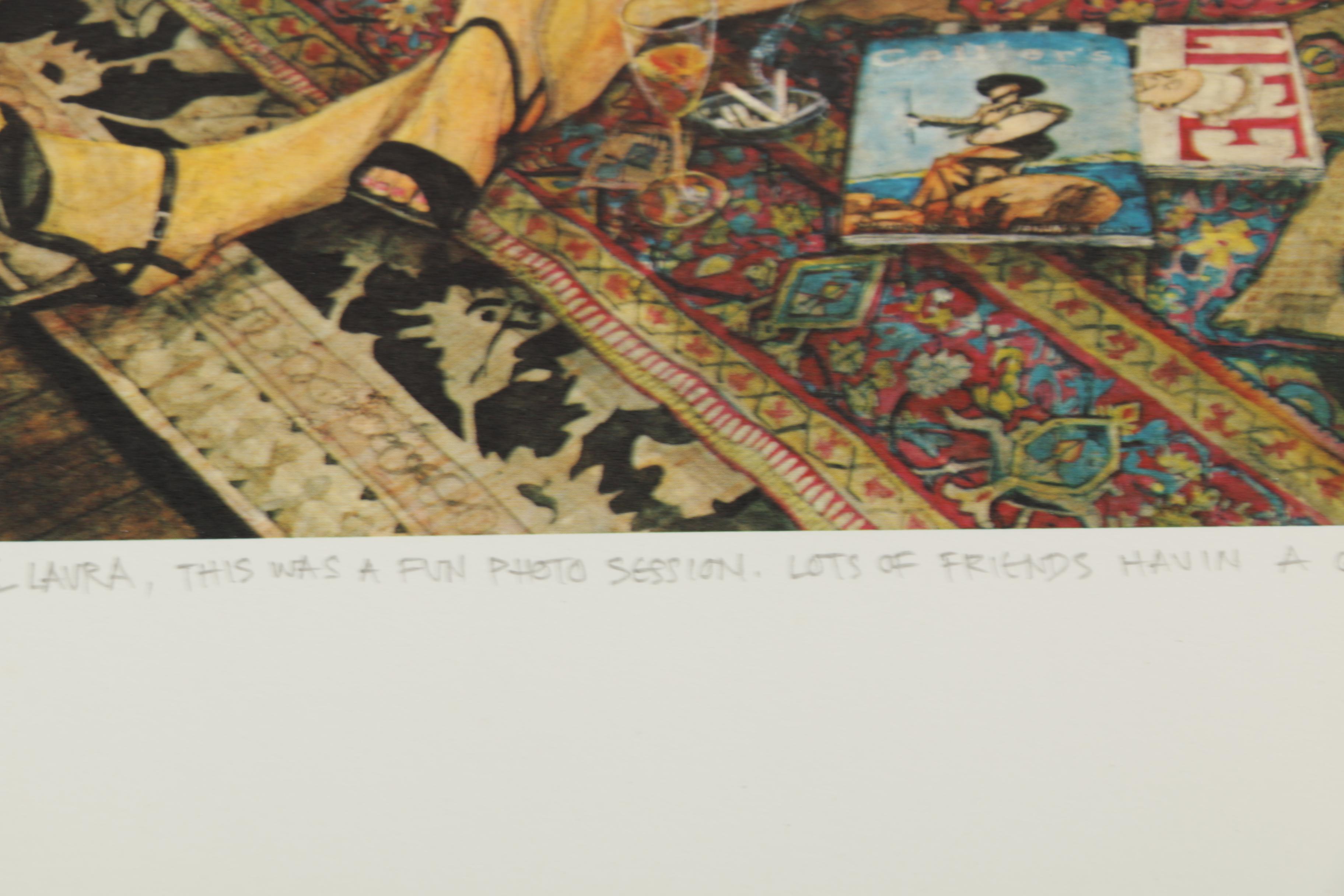 Steven Saylor Limited Edition Offset Lithographs Including "French Cuisine"