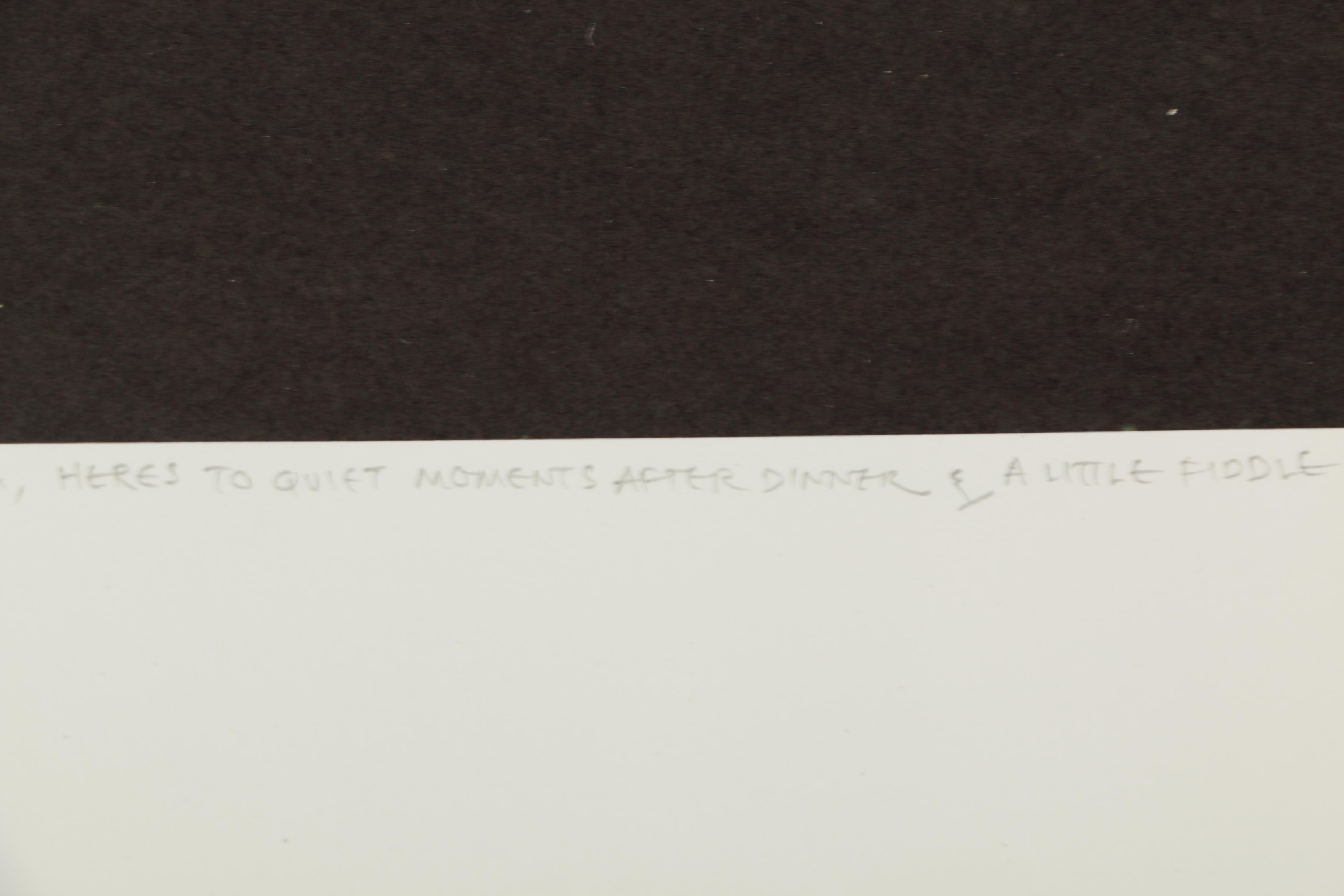 Steven Saylor Limited Edition Offset Lithographs Including "French Cuisine"