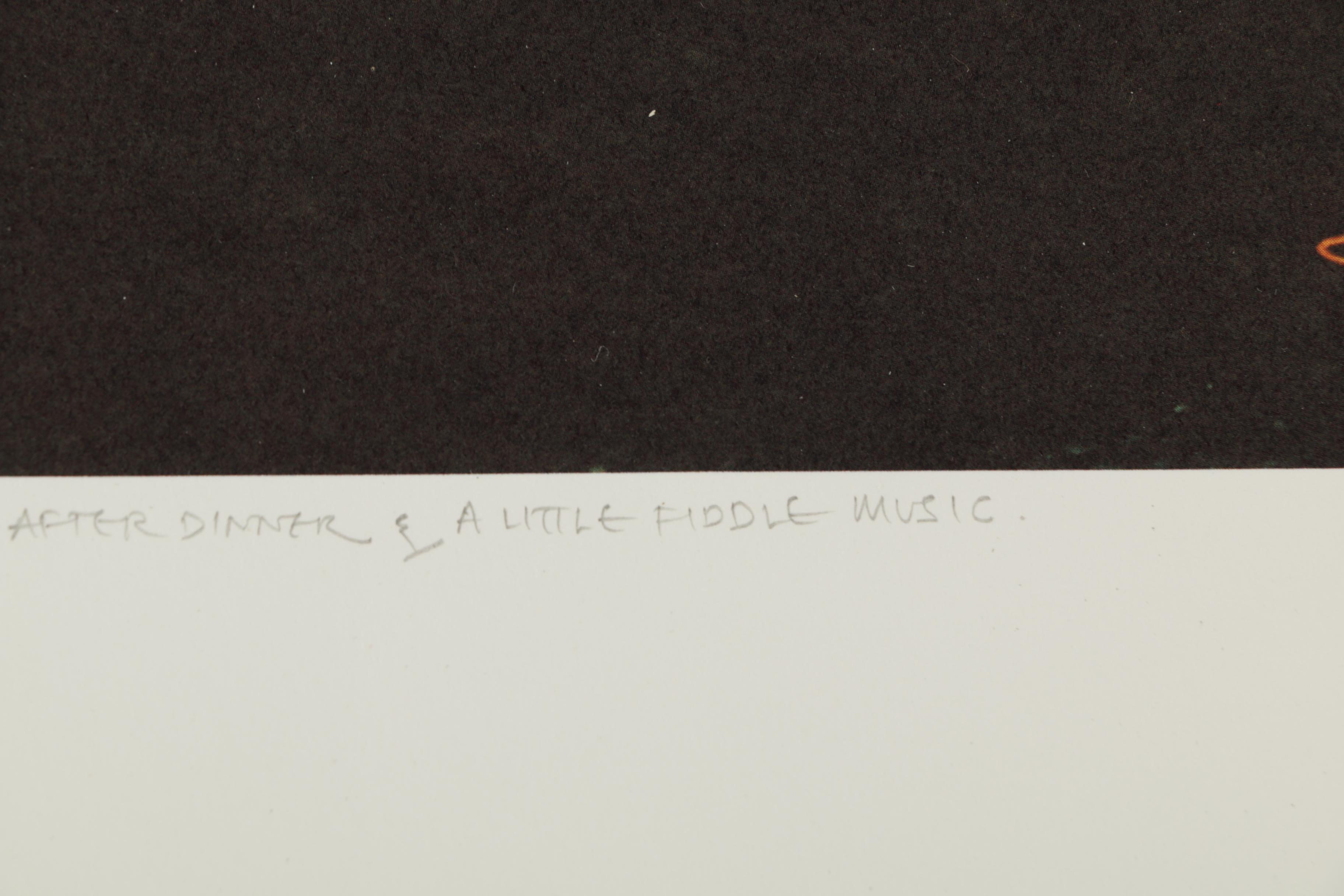 Steven Saylor Limited Edition Offset Lithographs Including "French Cuisine"