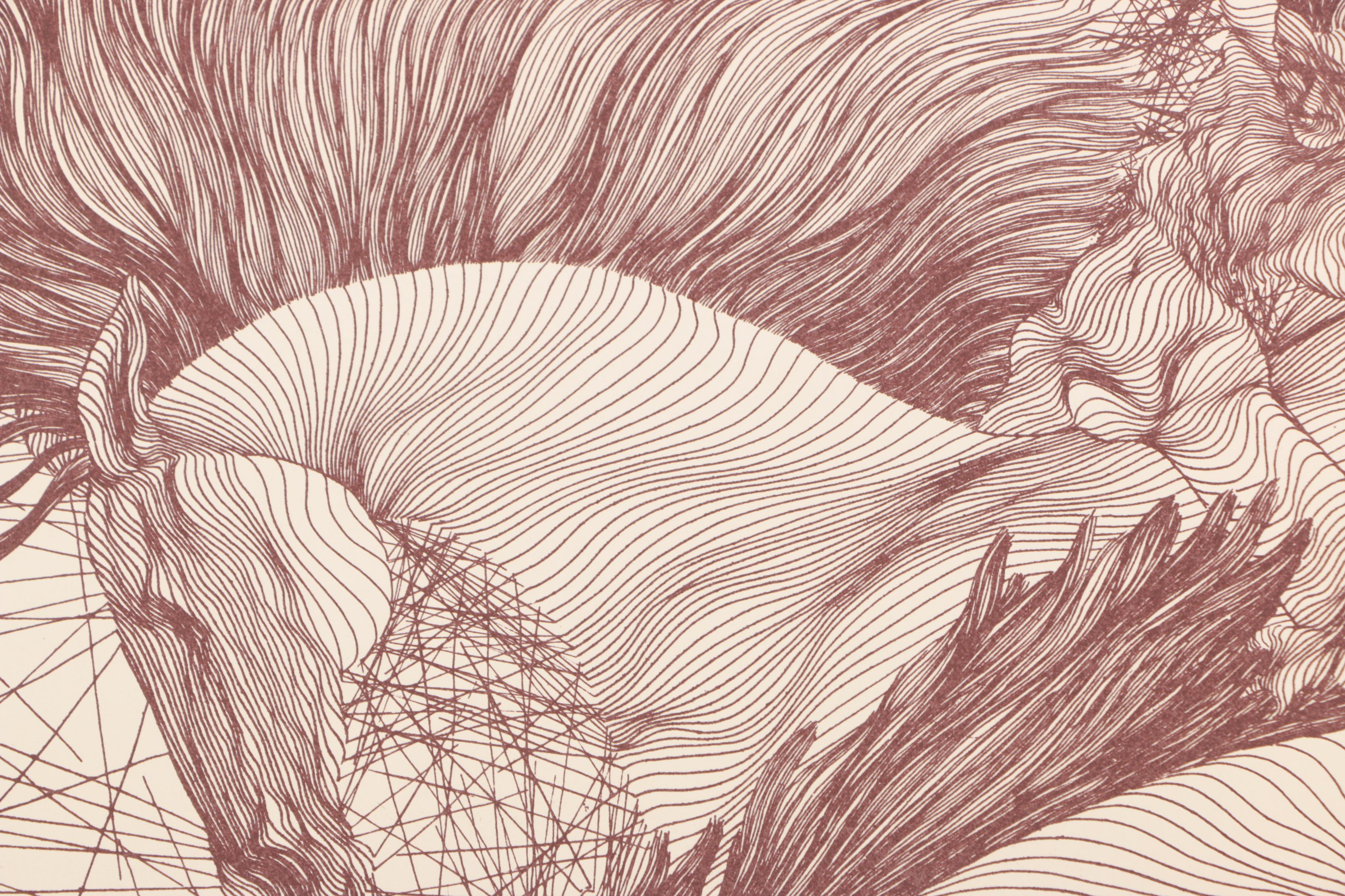 Guillaume Azoulay Serigraph Poster on Paper