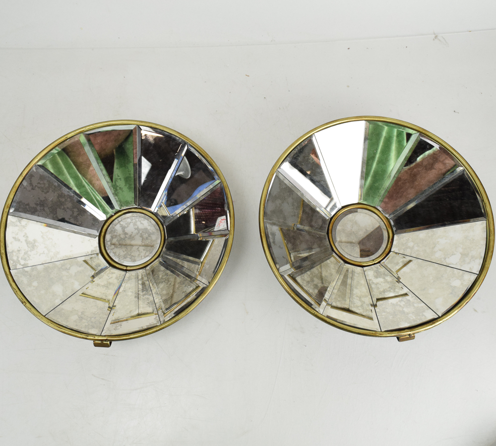 Mirrored Wall Plates