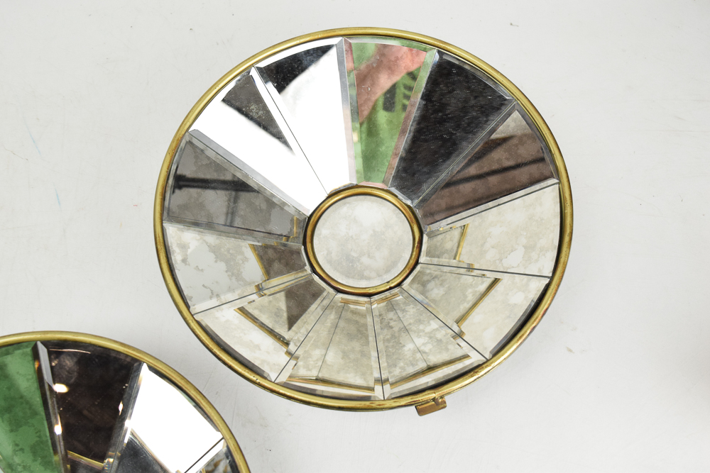 Mirrored Wall Plates