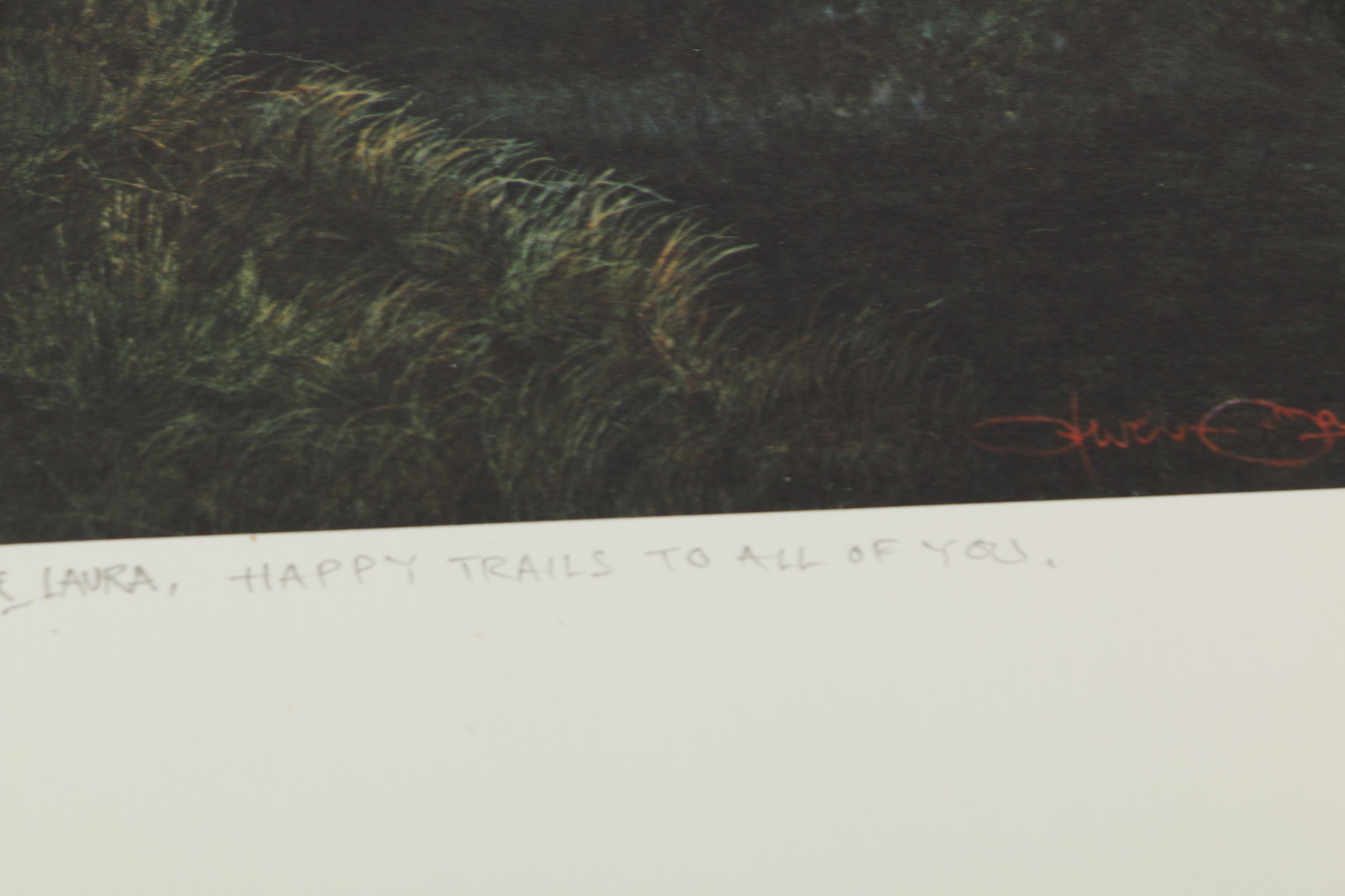 Steven Saylor Limited Edition Offset Lithographs Including "Bar Talk"