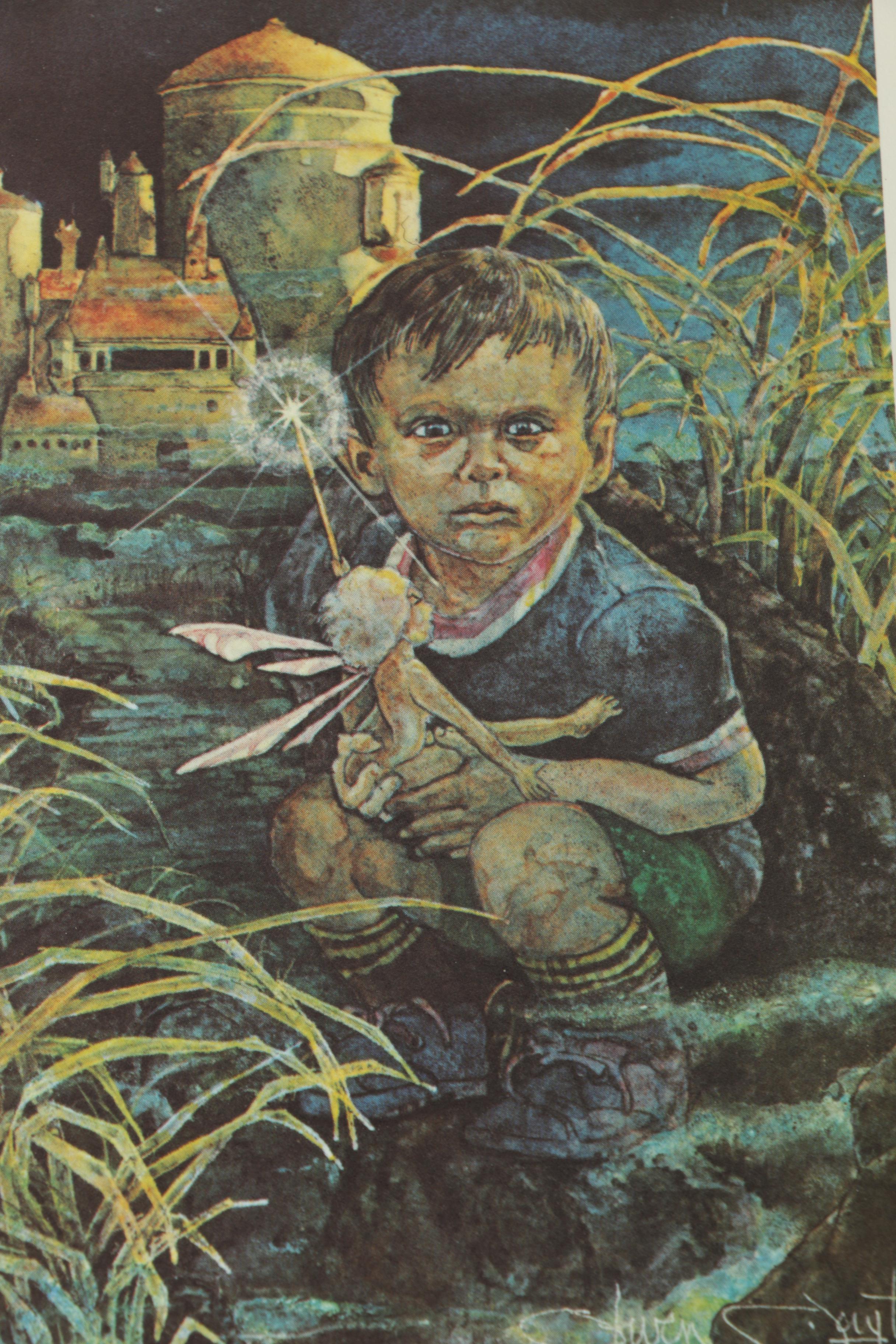 Steven Saylor Limited Edition Offset Lithographs Including "Beans and Whiskey"