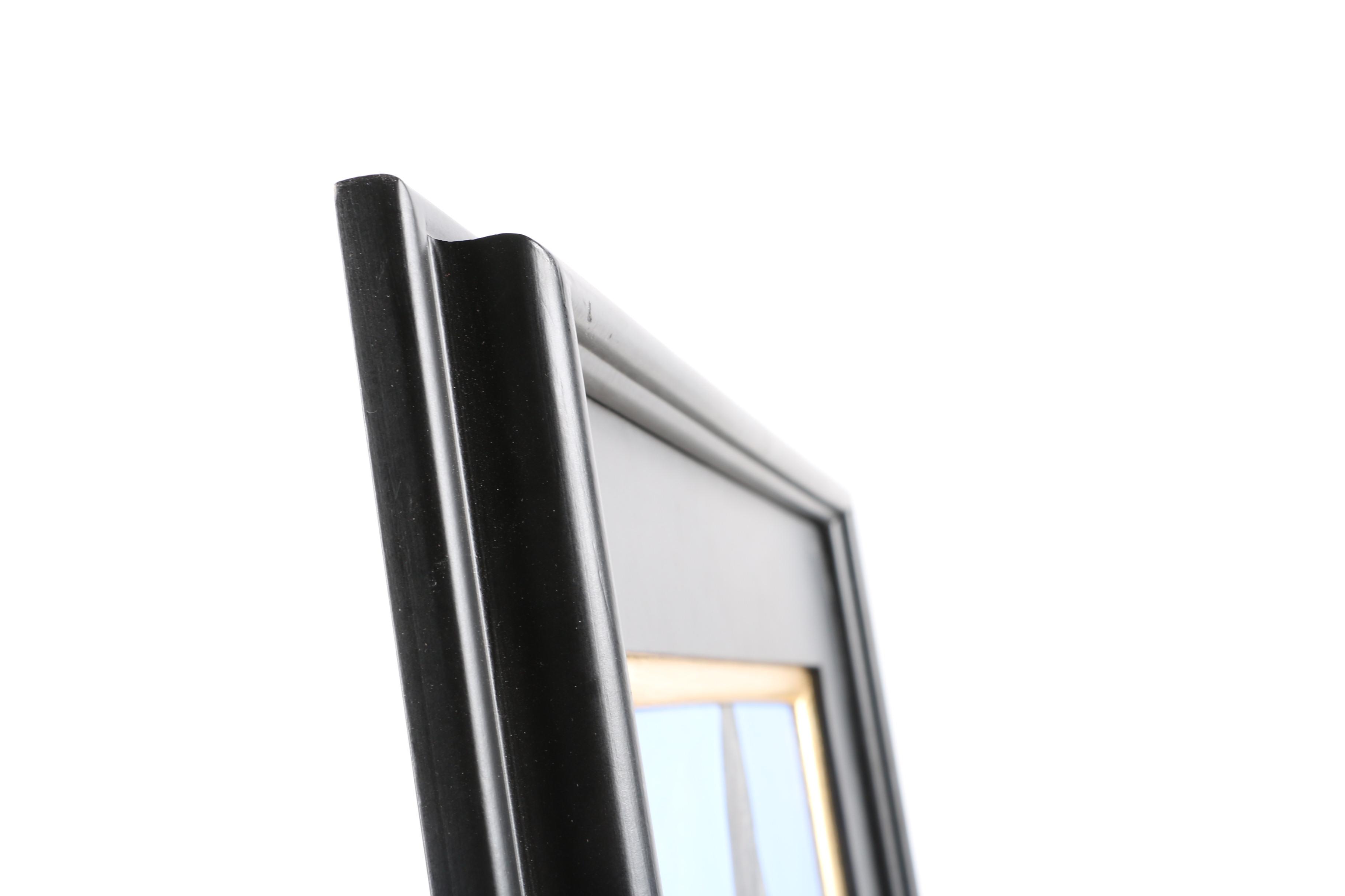 Ed Mitchell Oil Painting on Canvas of Native American Style Figure