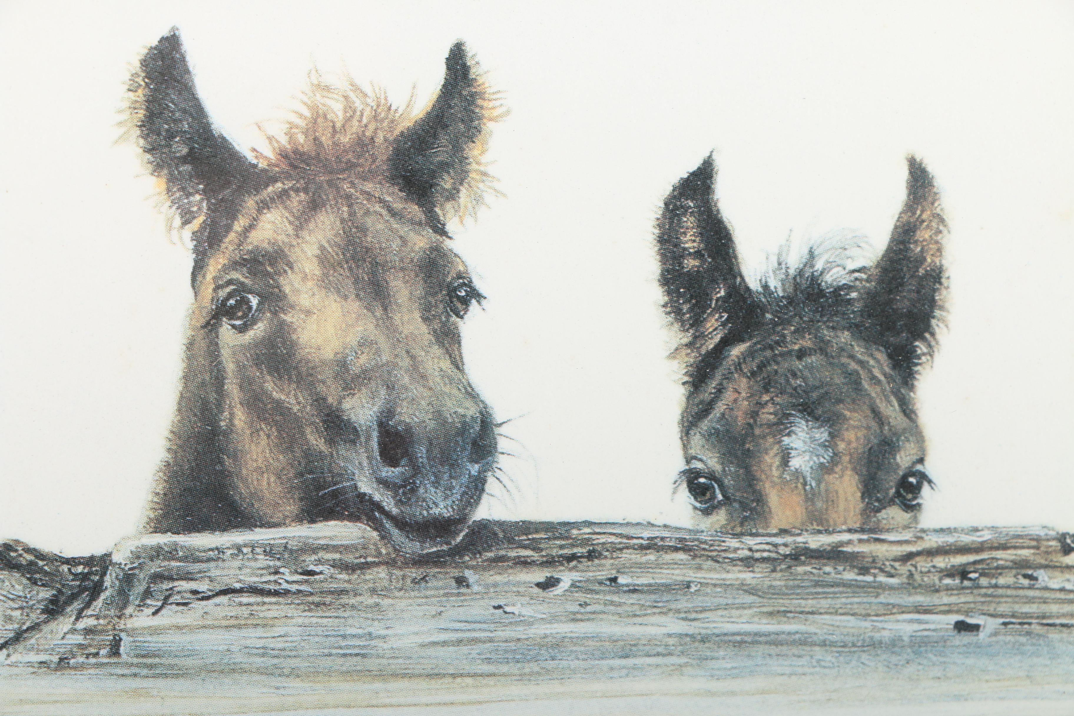 Offset Lithograph on Paper after Denise D. Nelson's "Peepers"