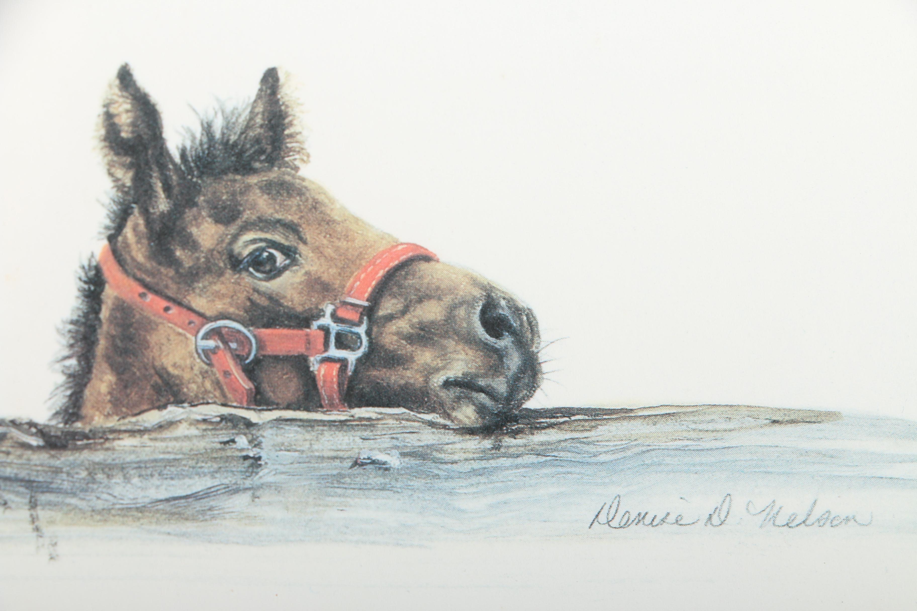 Offset Lithograph on Paper after Denise D. Nelson's "Peepers"